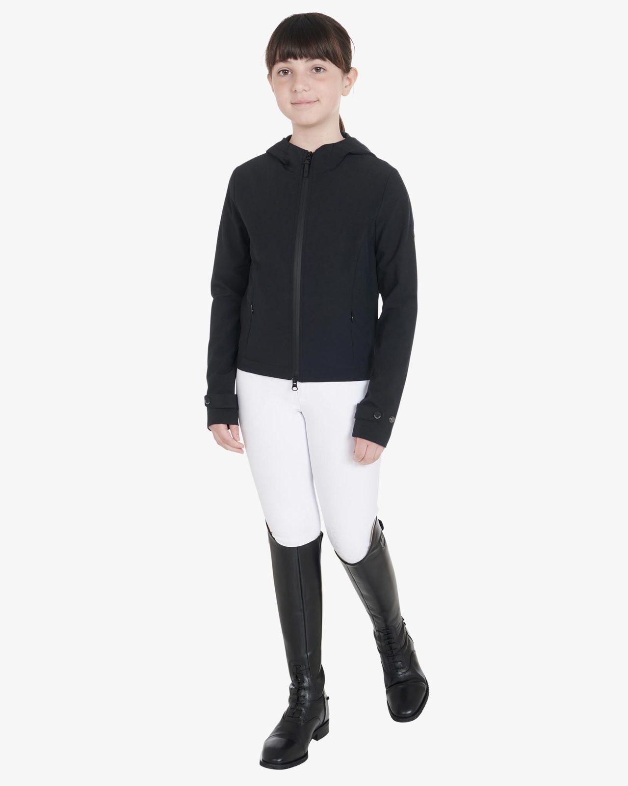 Giacca softshell bambini slim fit in tessuto tecnico