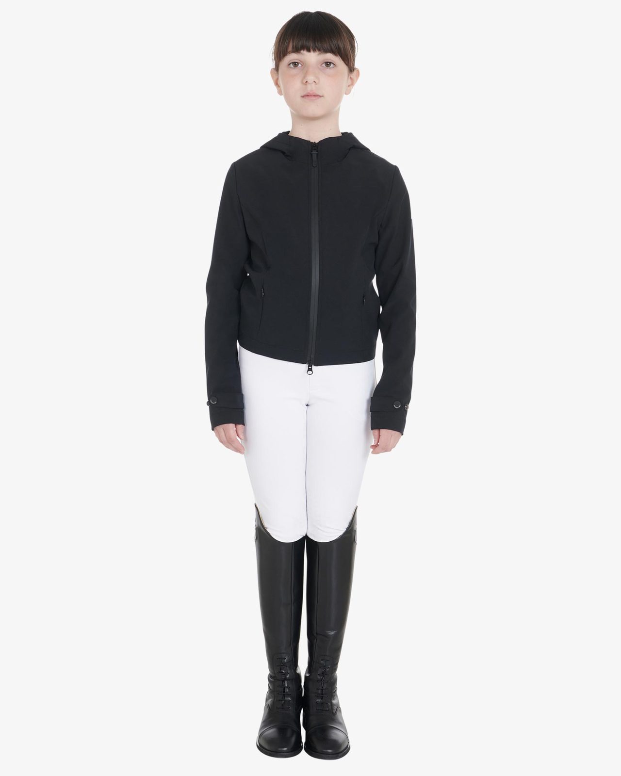 Giacca softshell bambini slim fit in tessuto tecnico