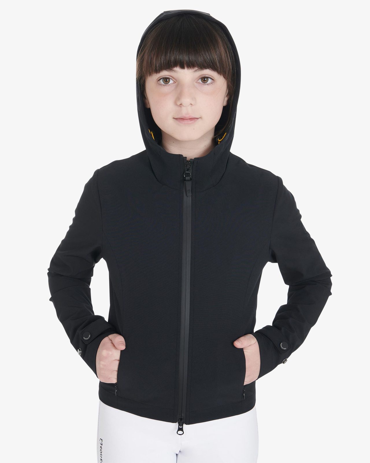 Giacca softshell bambini slim fit in tessuto tecnico