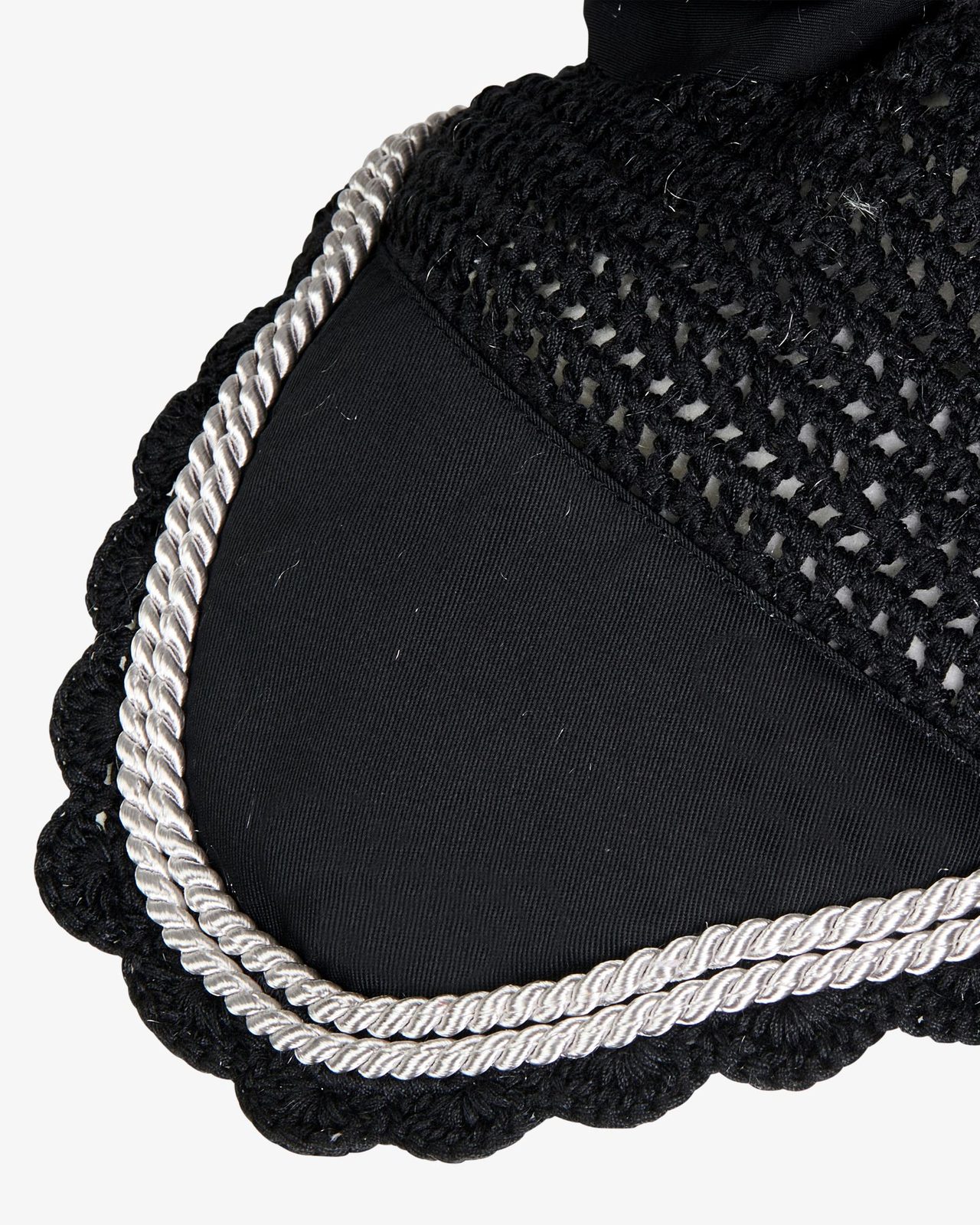 Knitted fly veil with cordura fabric