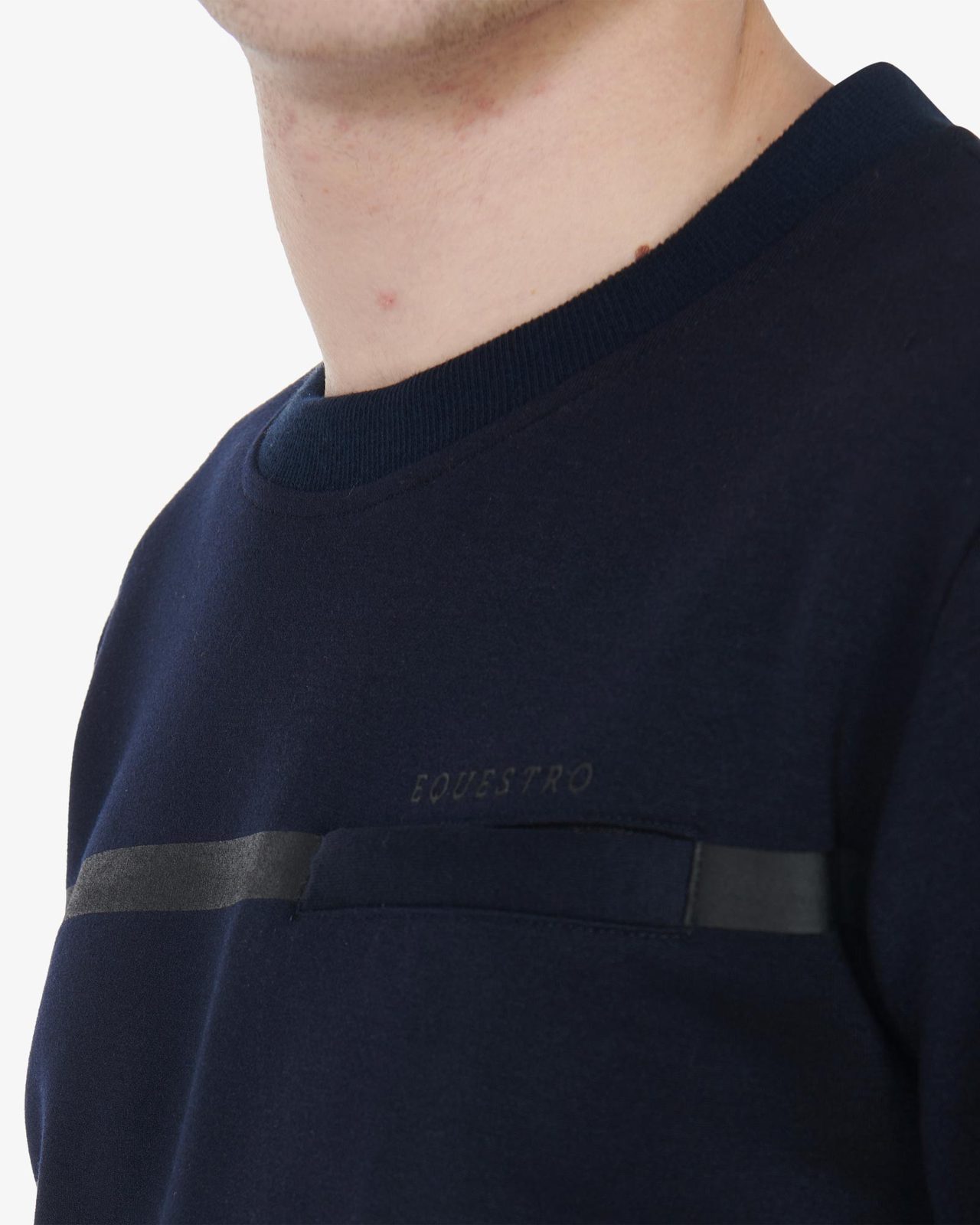 Men's interlock crewneck sweatshirt