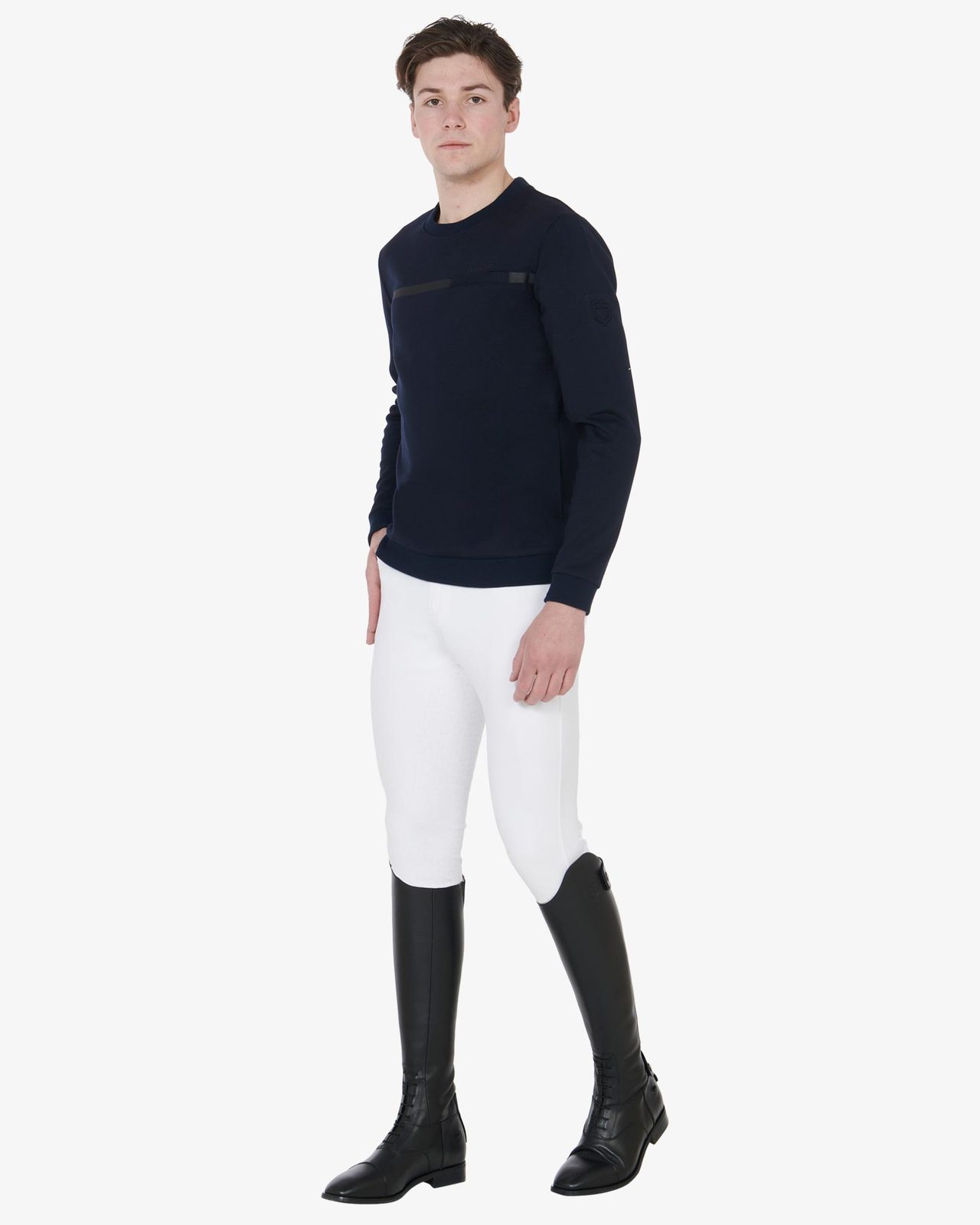 Men's interlock crewneck sweatshirt