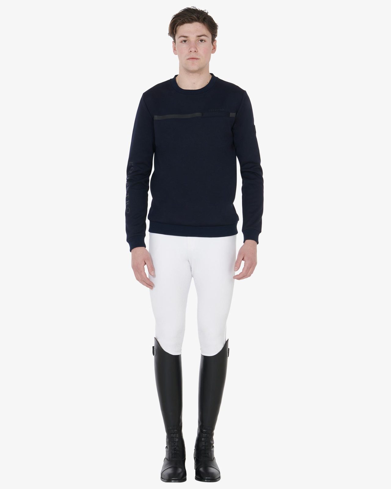 Men's interlock crewneck sweatshirt