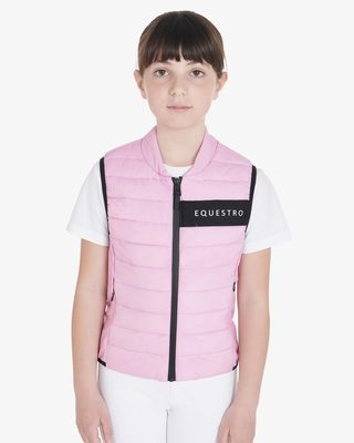 Kids' vest in technical fabric