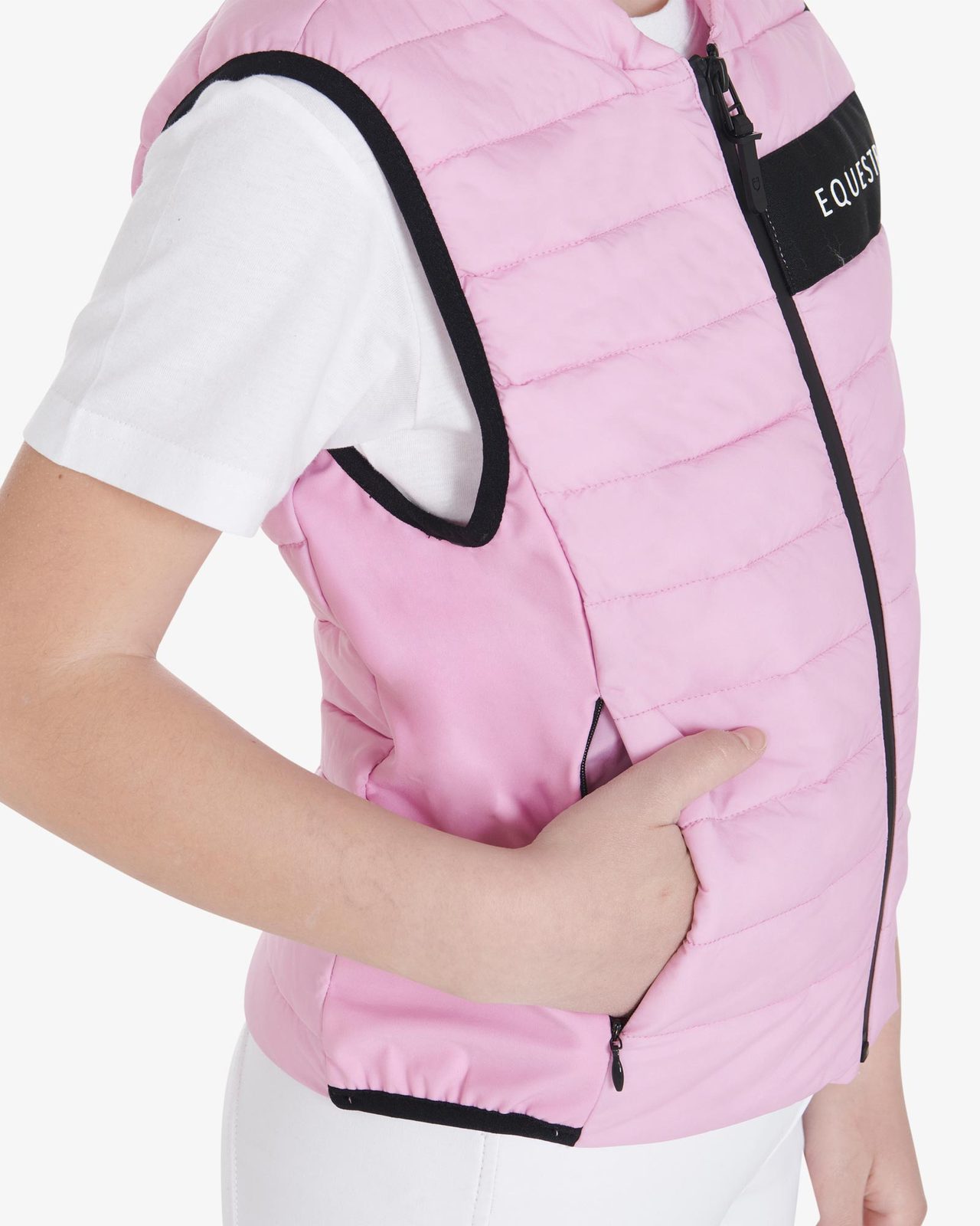 Kids' vest in technical fabric