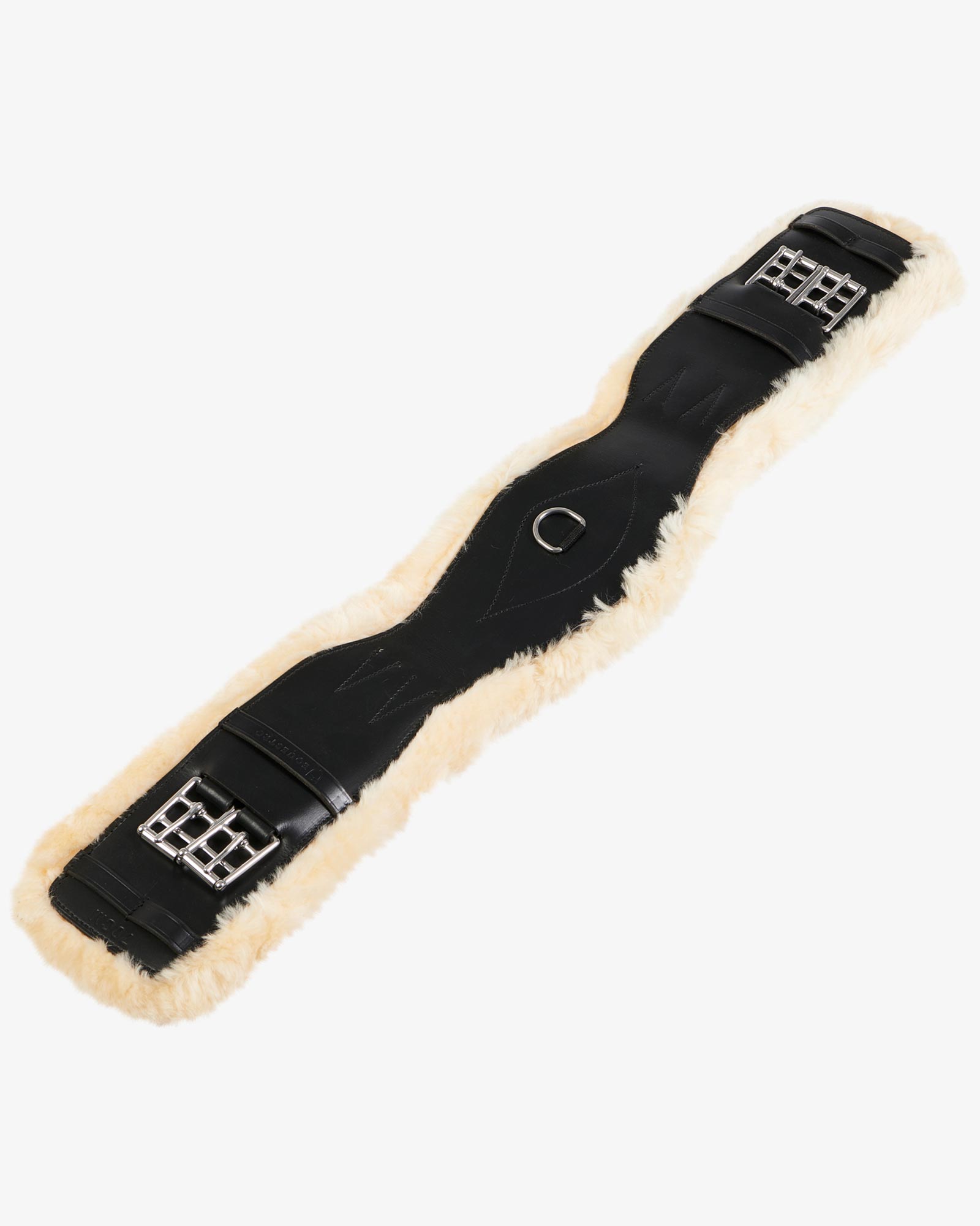 Dressage girth leather