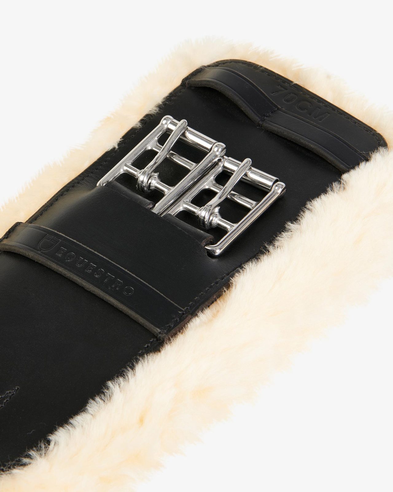 Dressage girth leather