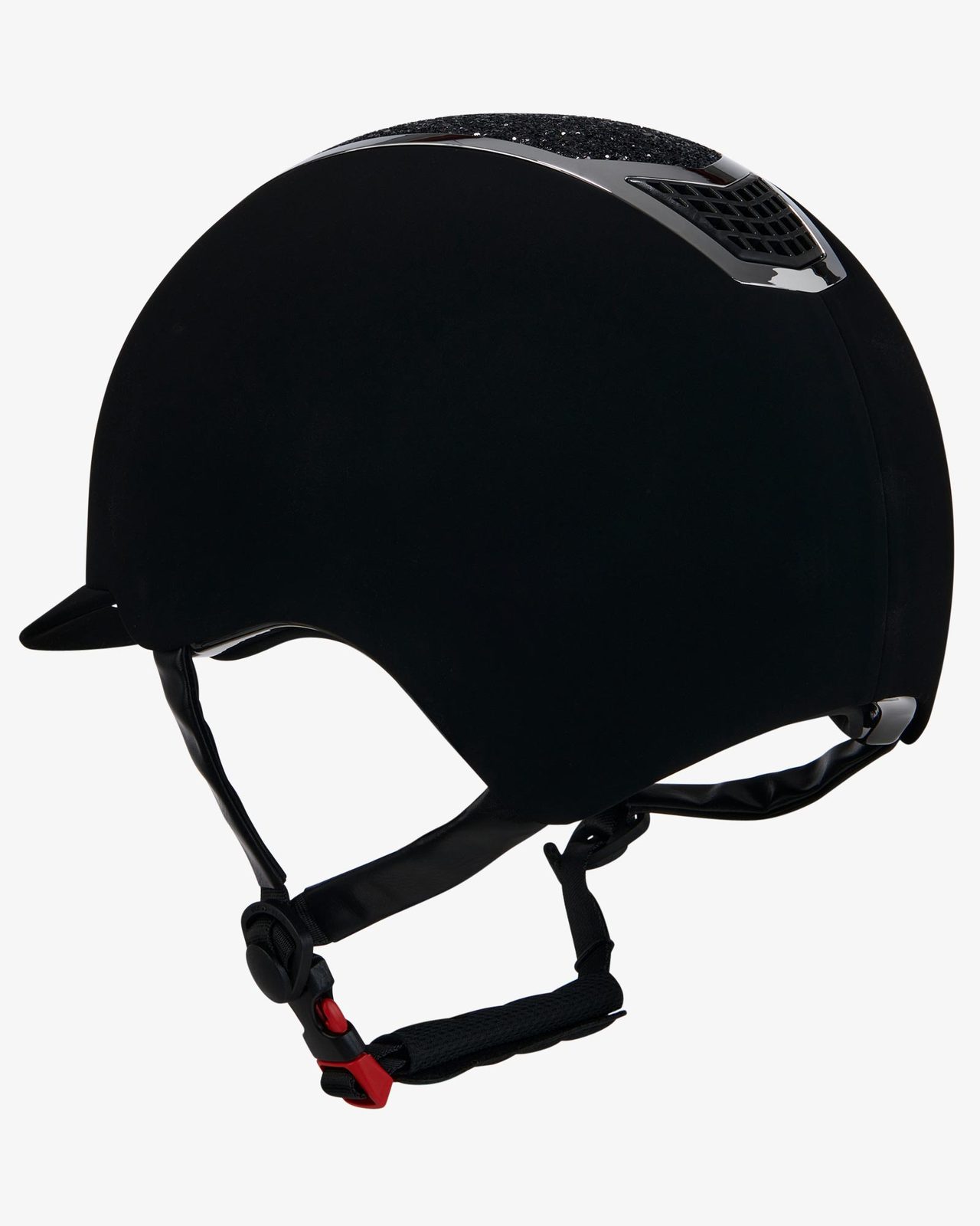 Cap ultra-light in velluto con strass