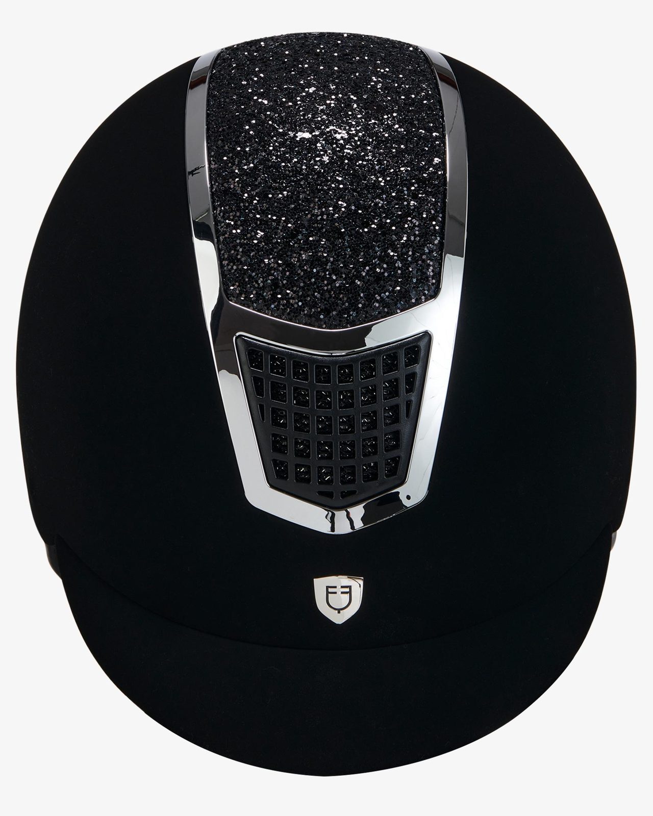 Cap ultra-light in velluto con strass