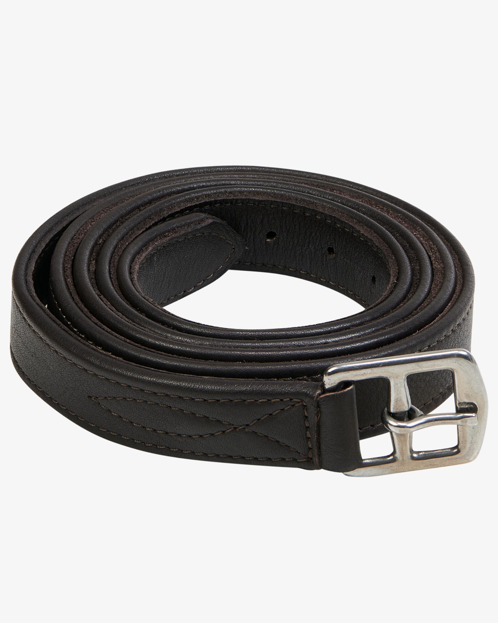Double stirrups leather