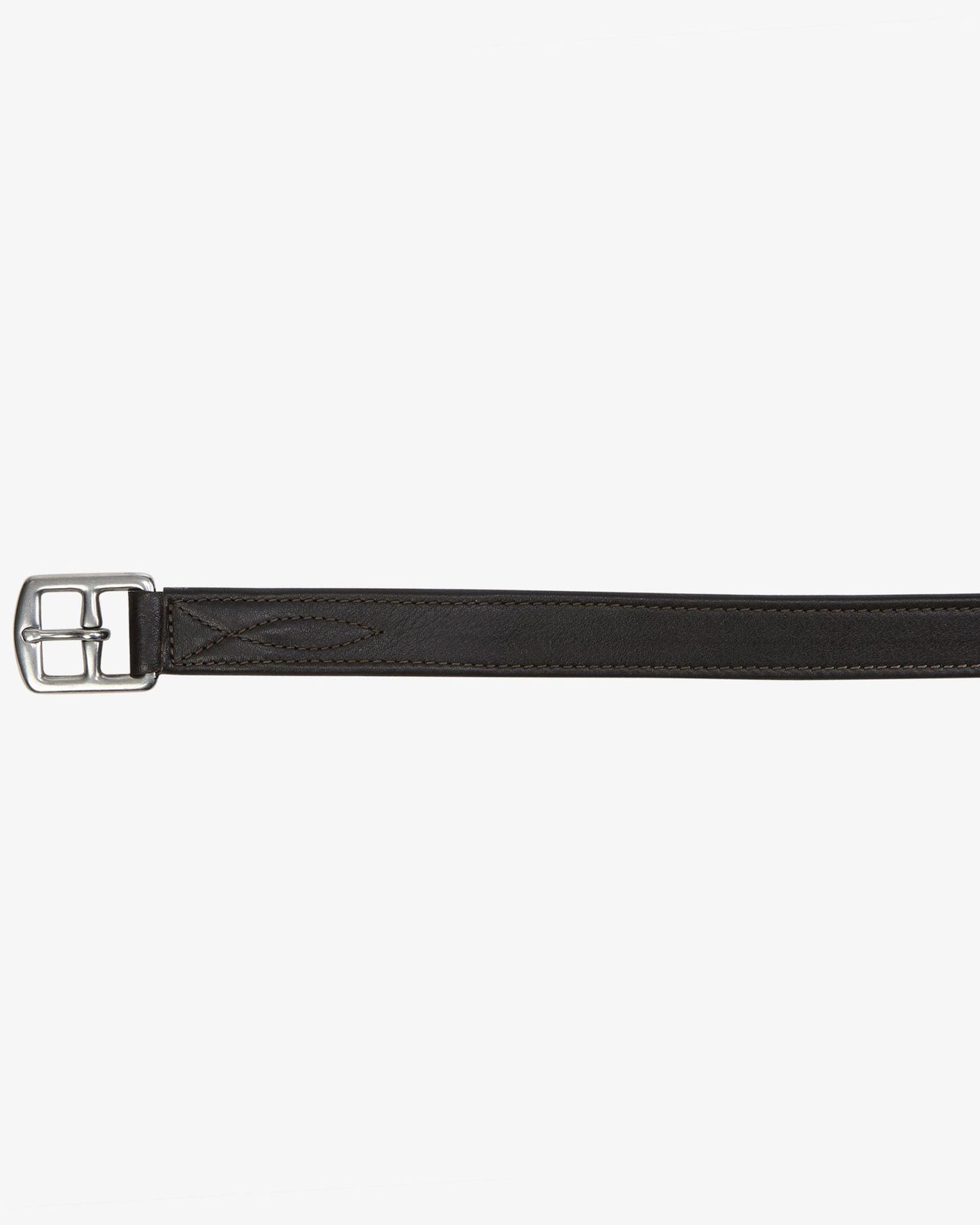 Double stirrups leather