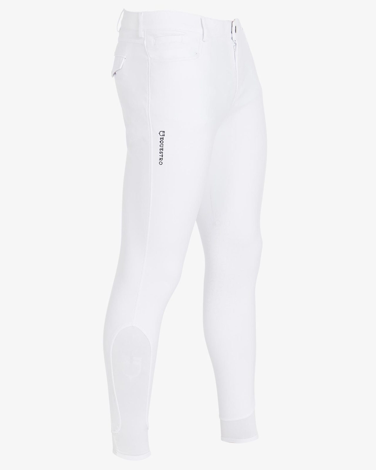 Men's slim fit grip breeches with logo