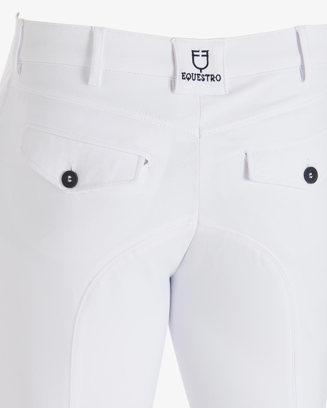 Men's slim fit grip breeches with logo