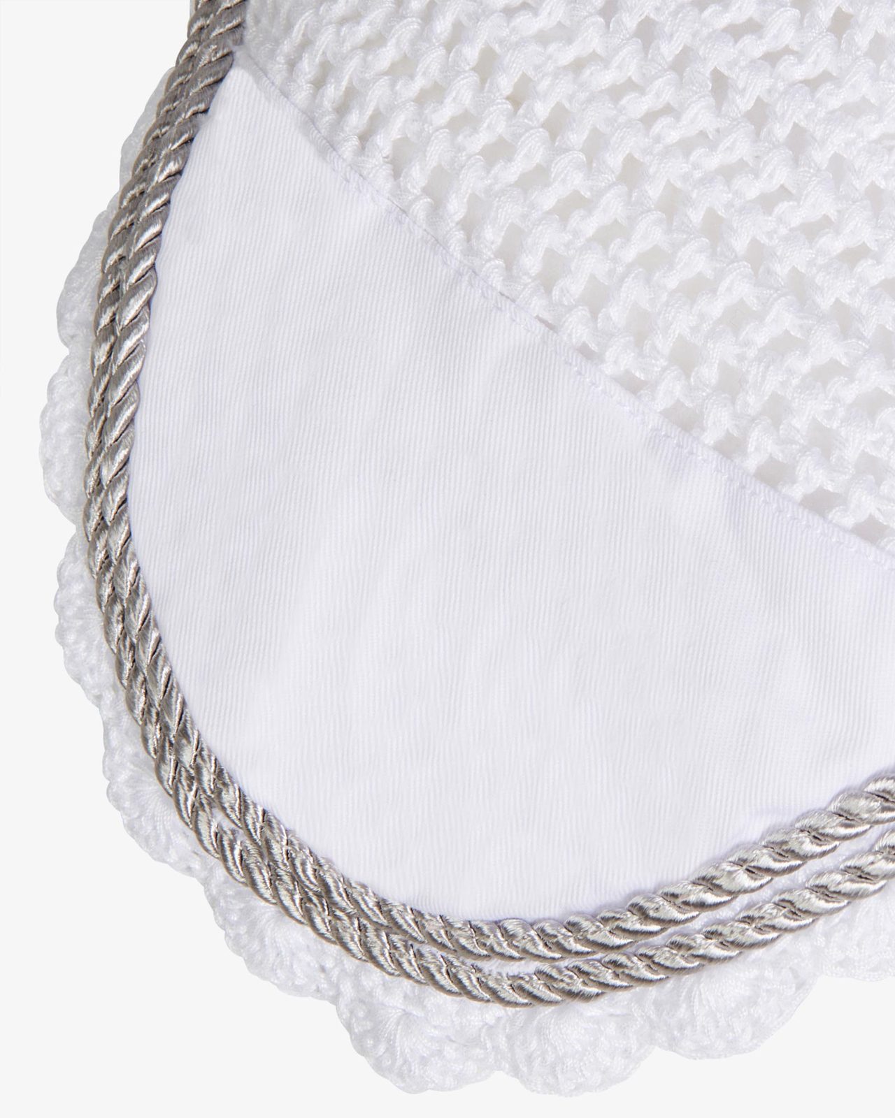 Knitted fly veil with cordura fabric