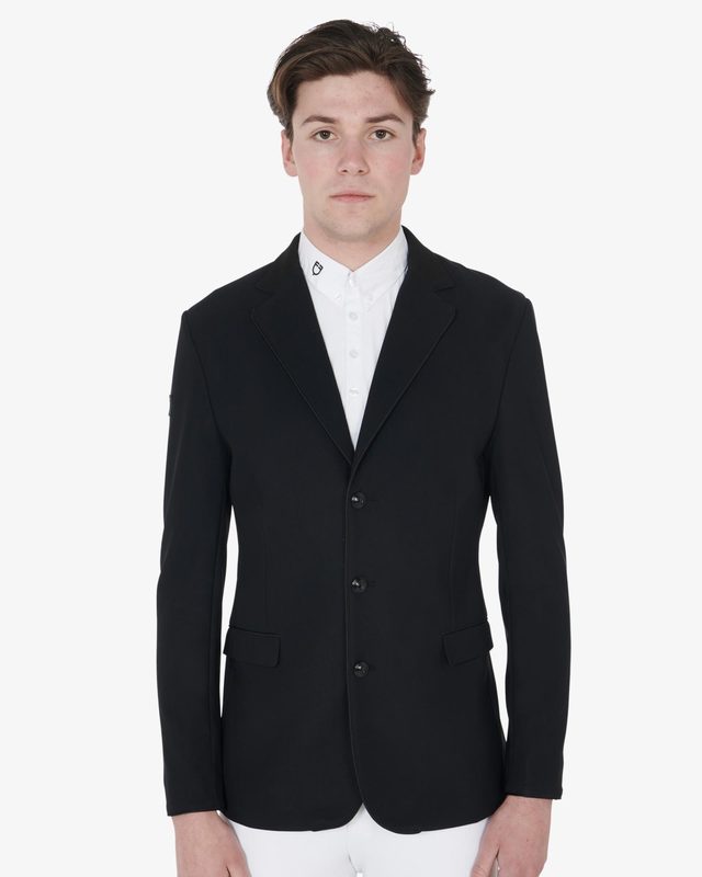 Men's competition jacket with three buttons