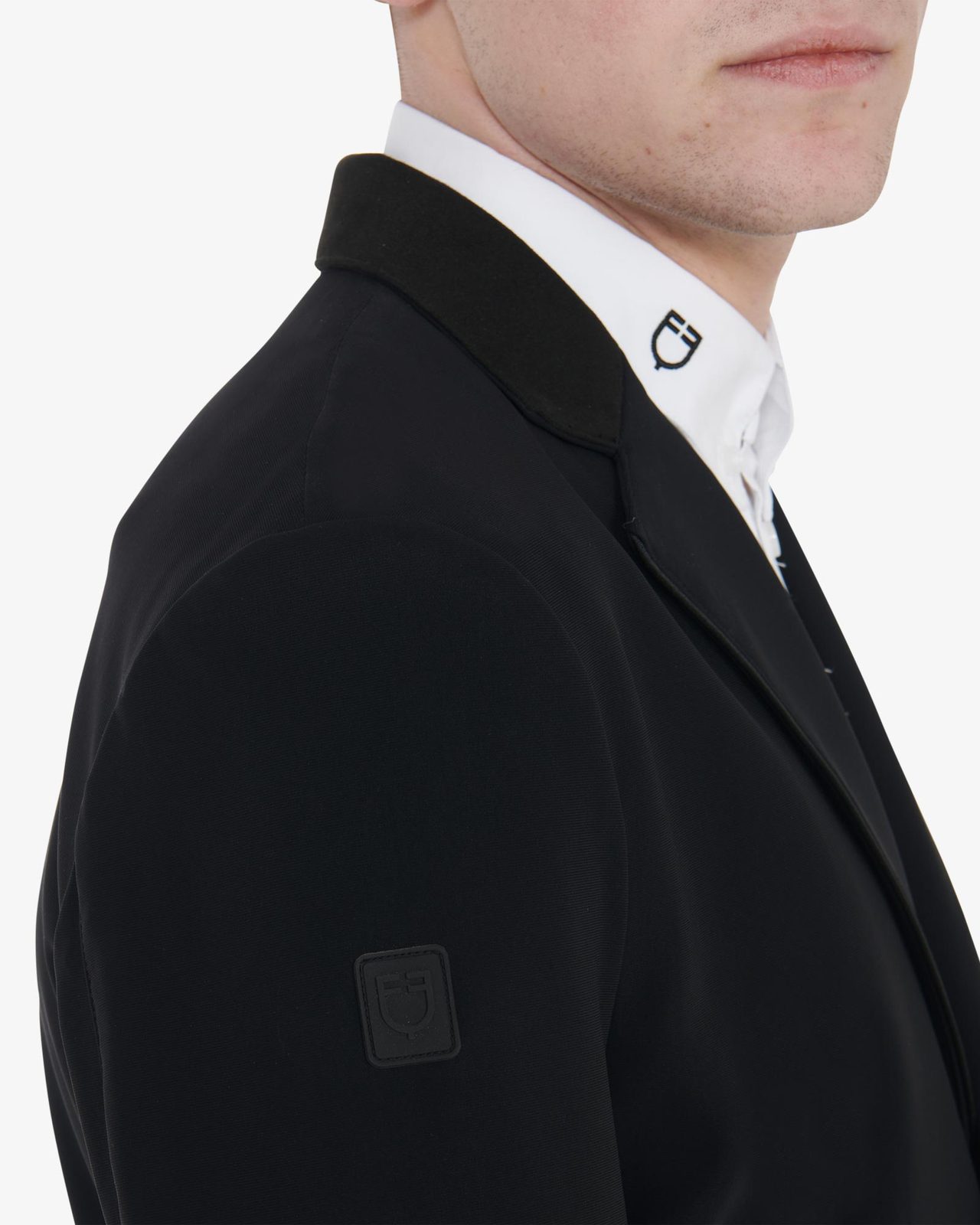 Men's competition jacket with three buttons