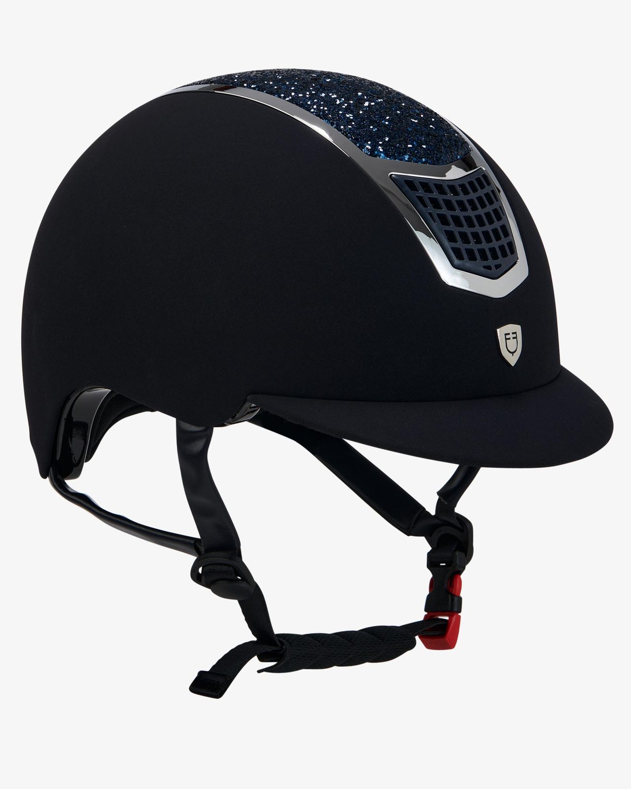Cap ultra-light in velluto con strass