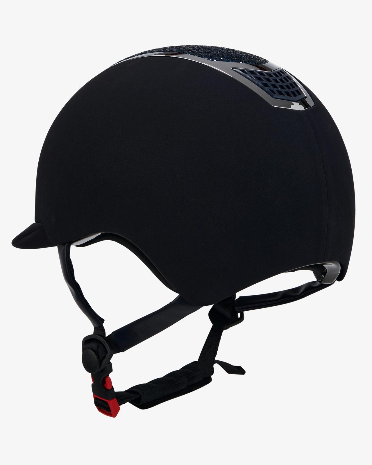 Cap ultra-light in velluto con strass