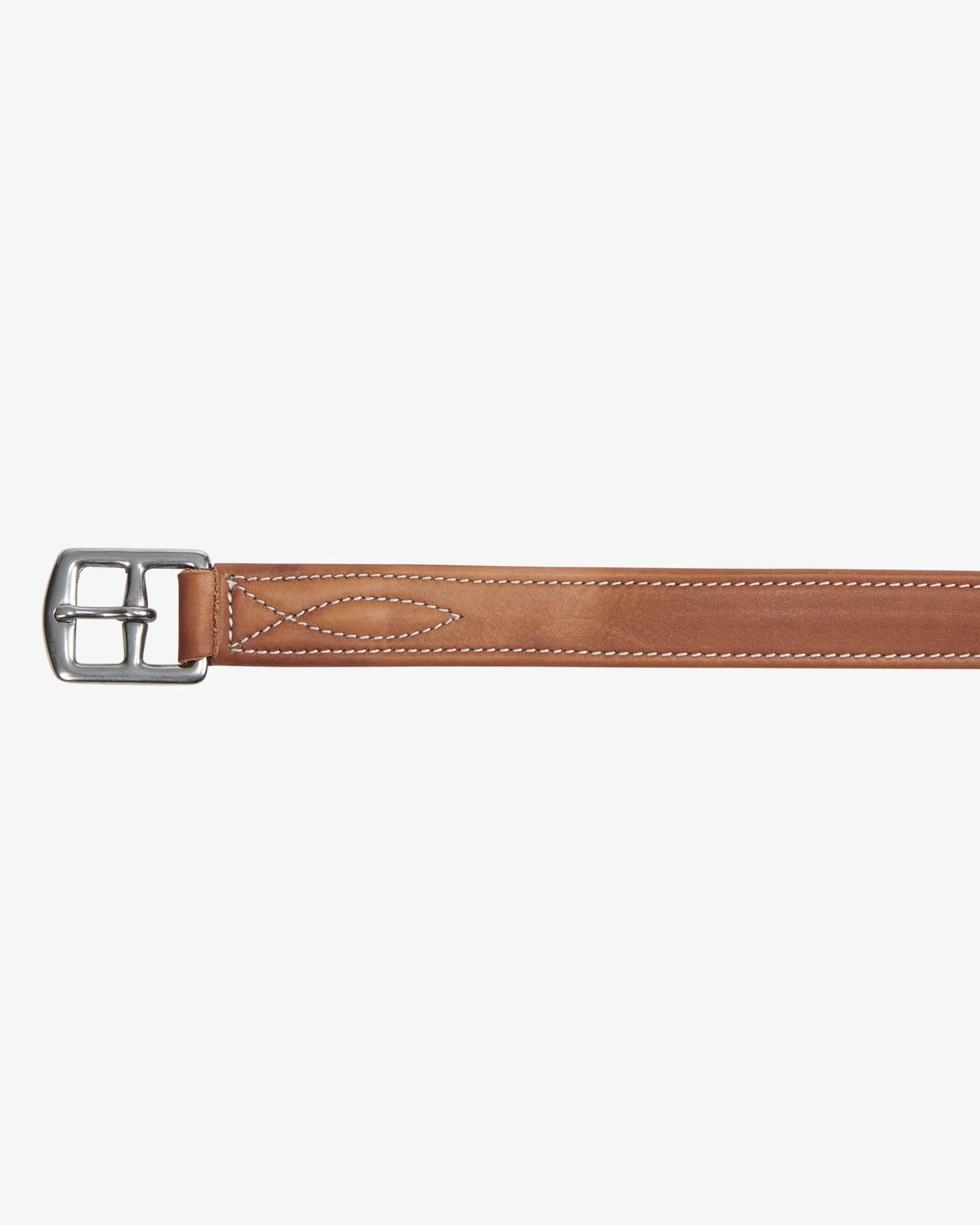 Double stirrups leather