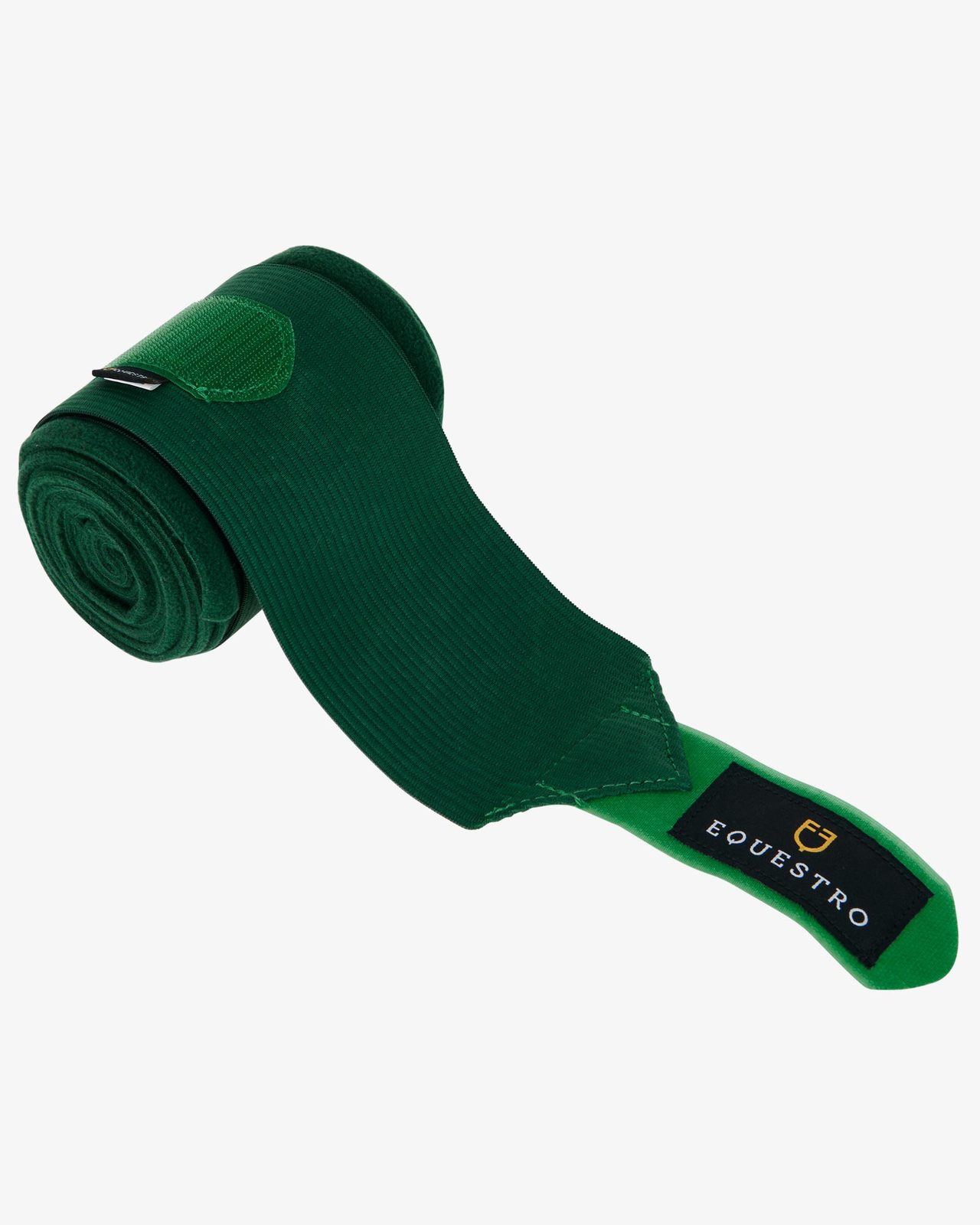 Breathable fleece bandages with elastic