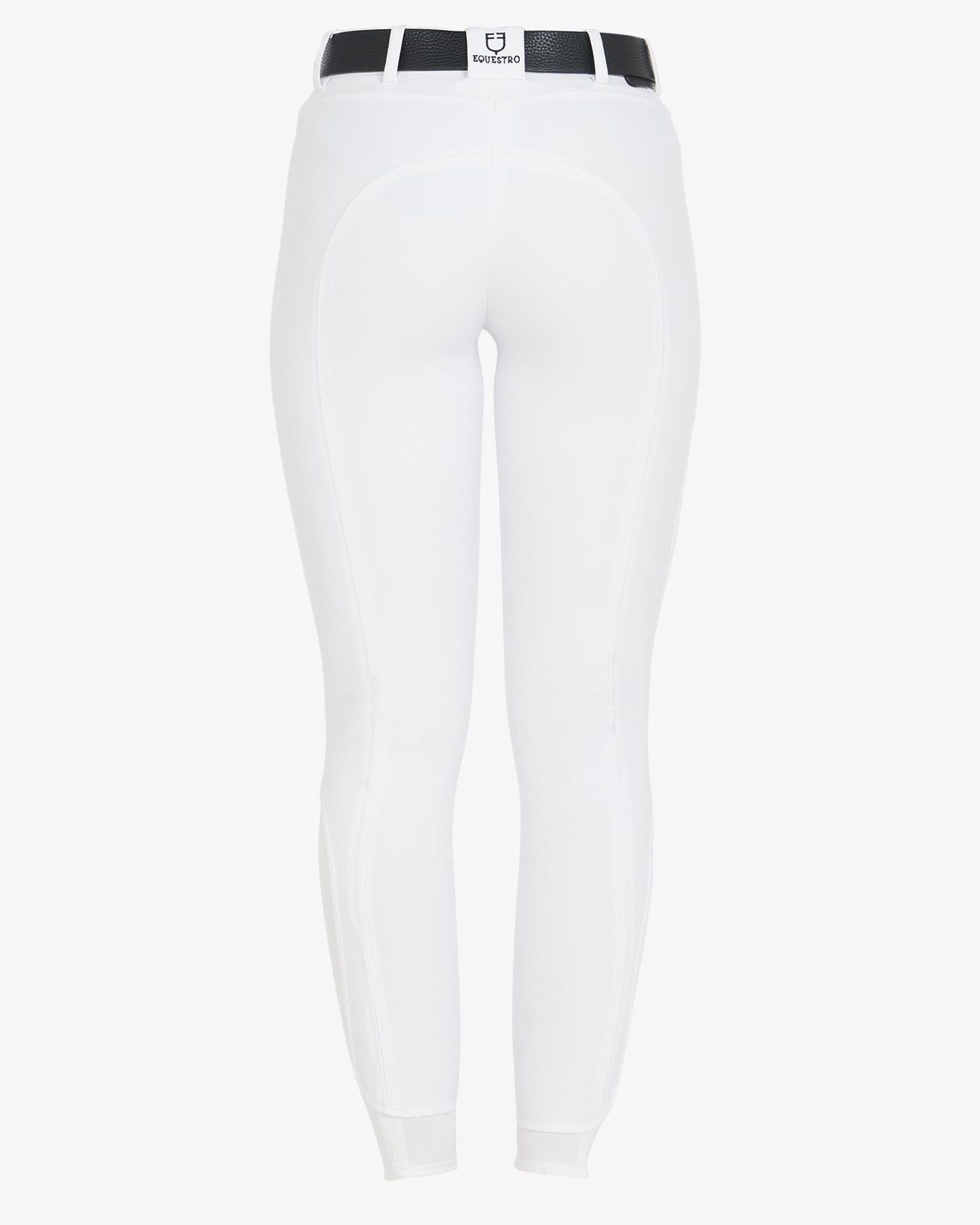 Pantaloni donna slim fit grip con logo Equestro