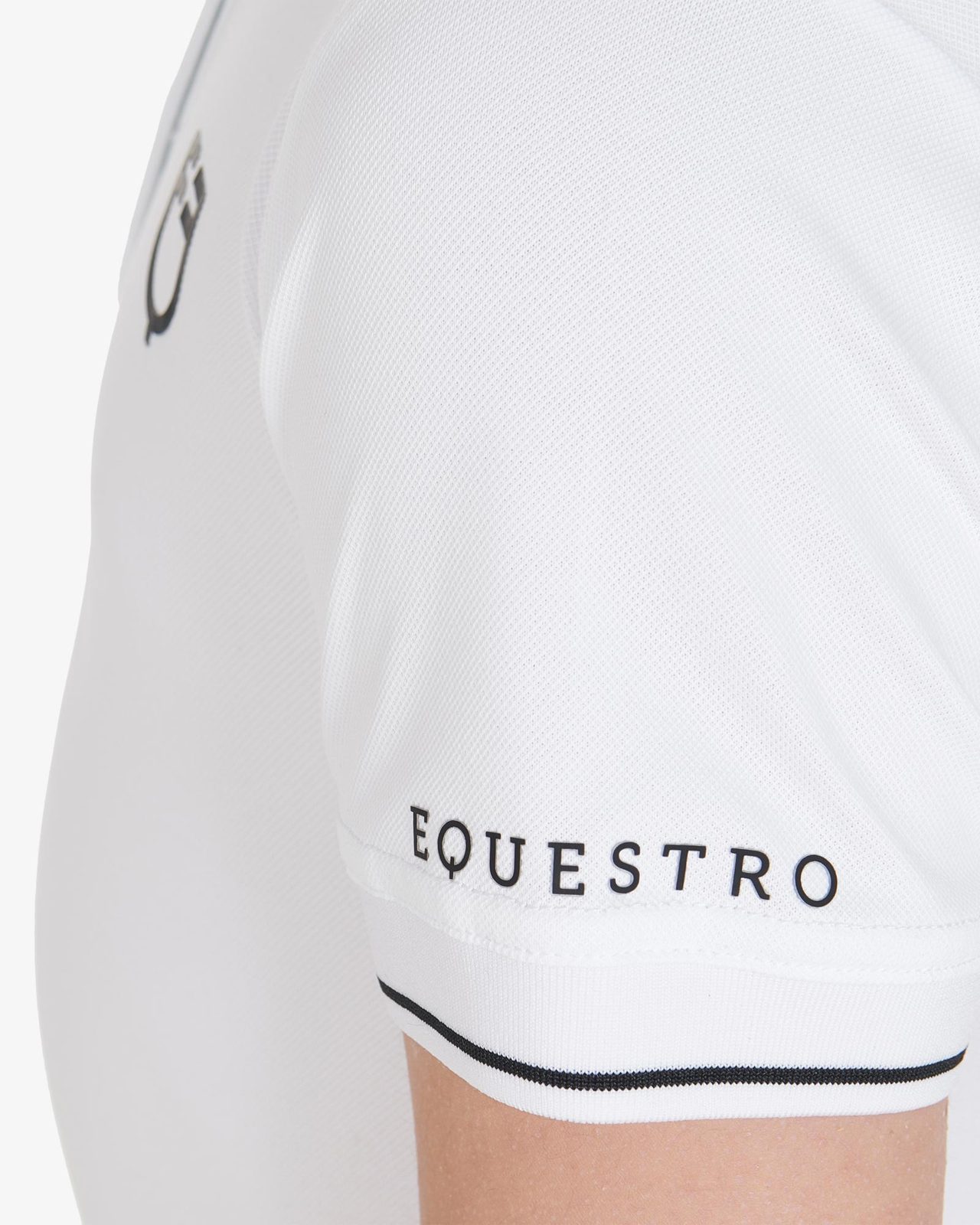 Kids' slim fit polo shirt in antibacterial technical fabric