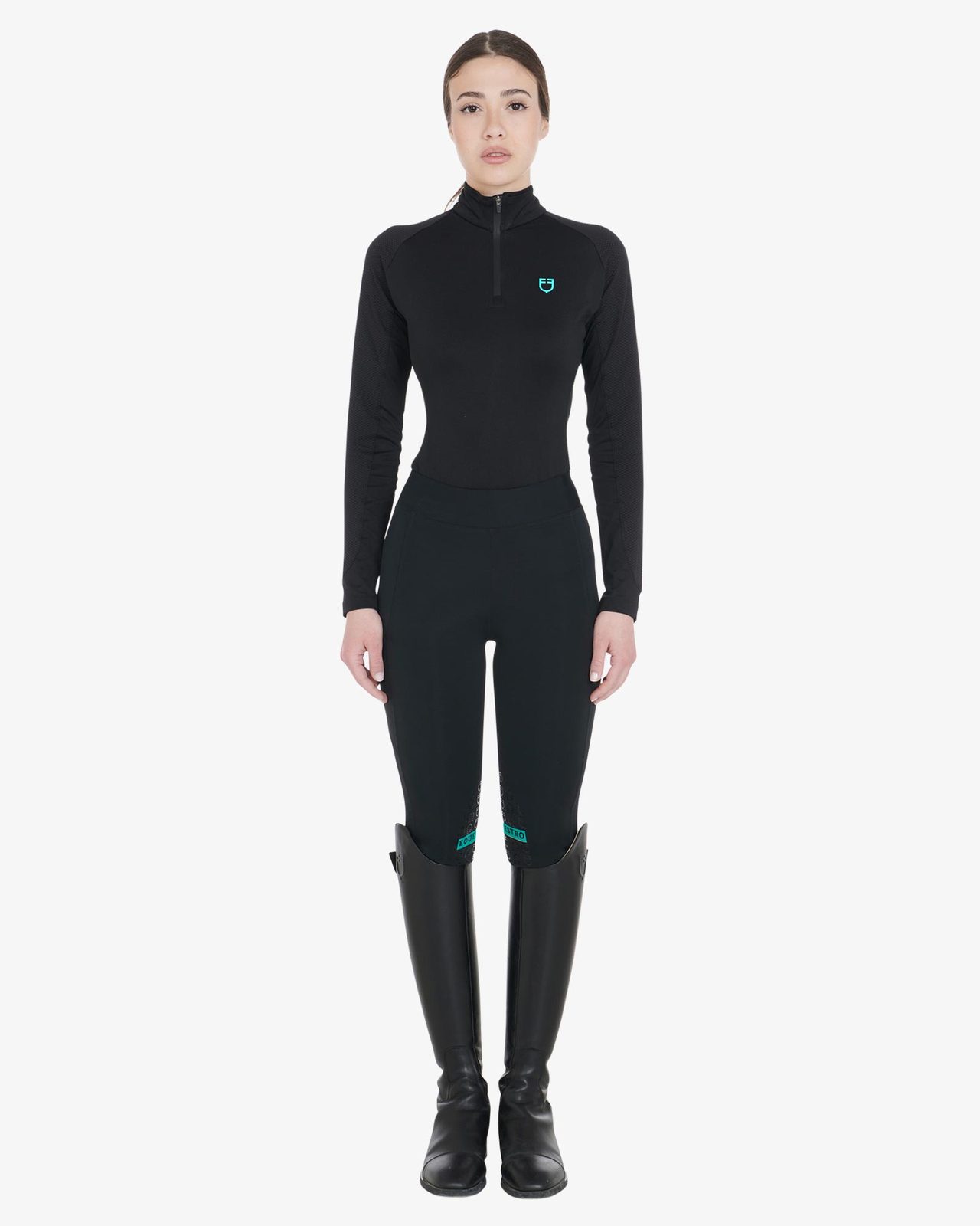 Base layer donna slim fit manica lunga