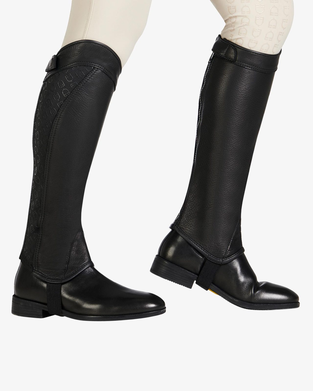 Ghette unisex fascia elastica con loghi