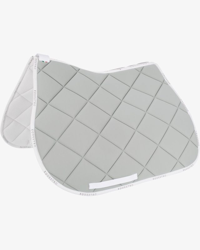 Jumping saddle pad breathable technical fabric
