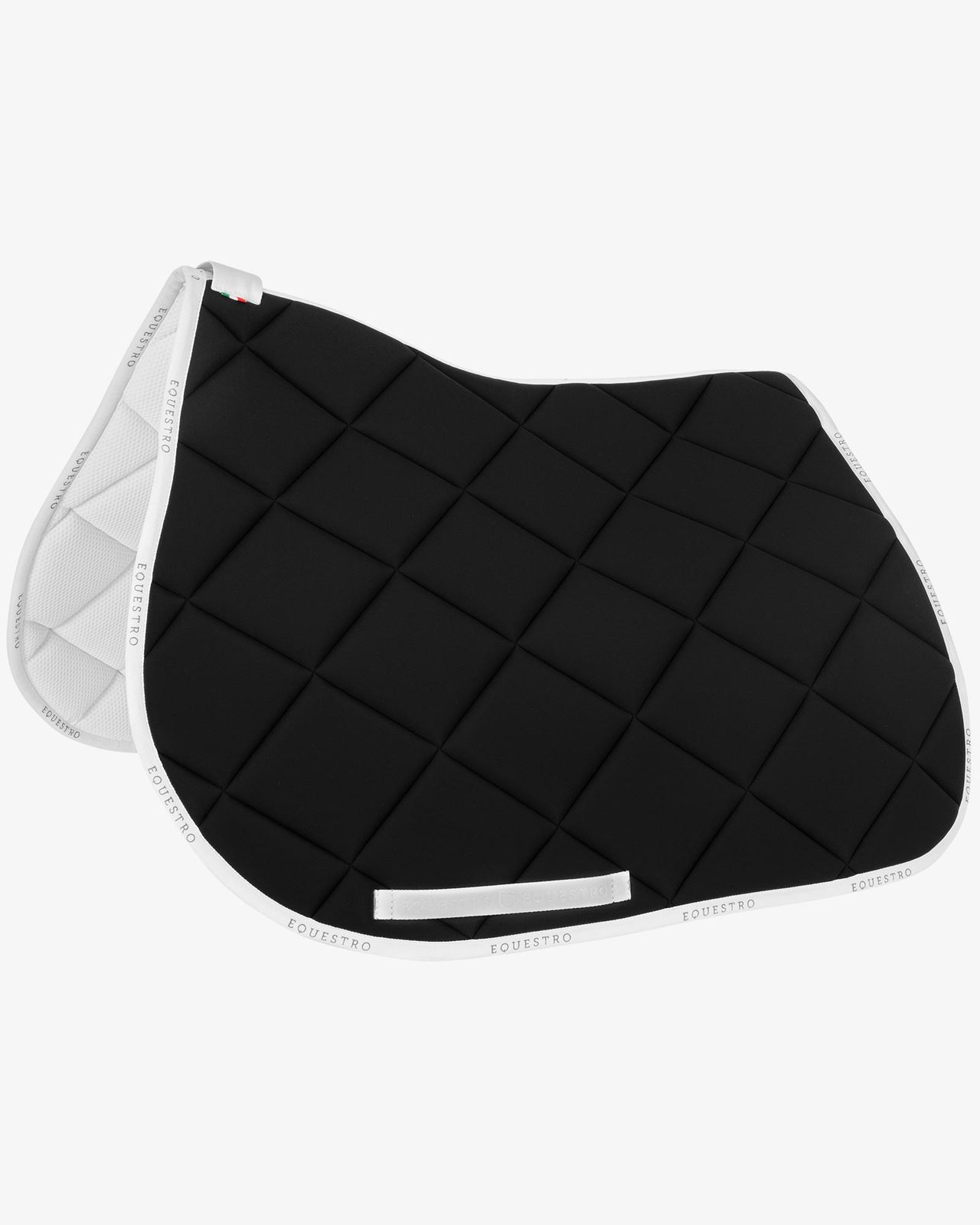 Jumping saddle pad breathable technical fabric