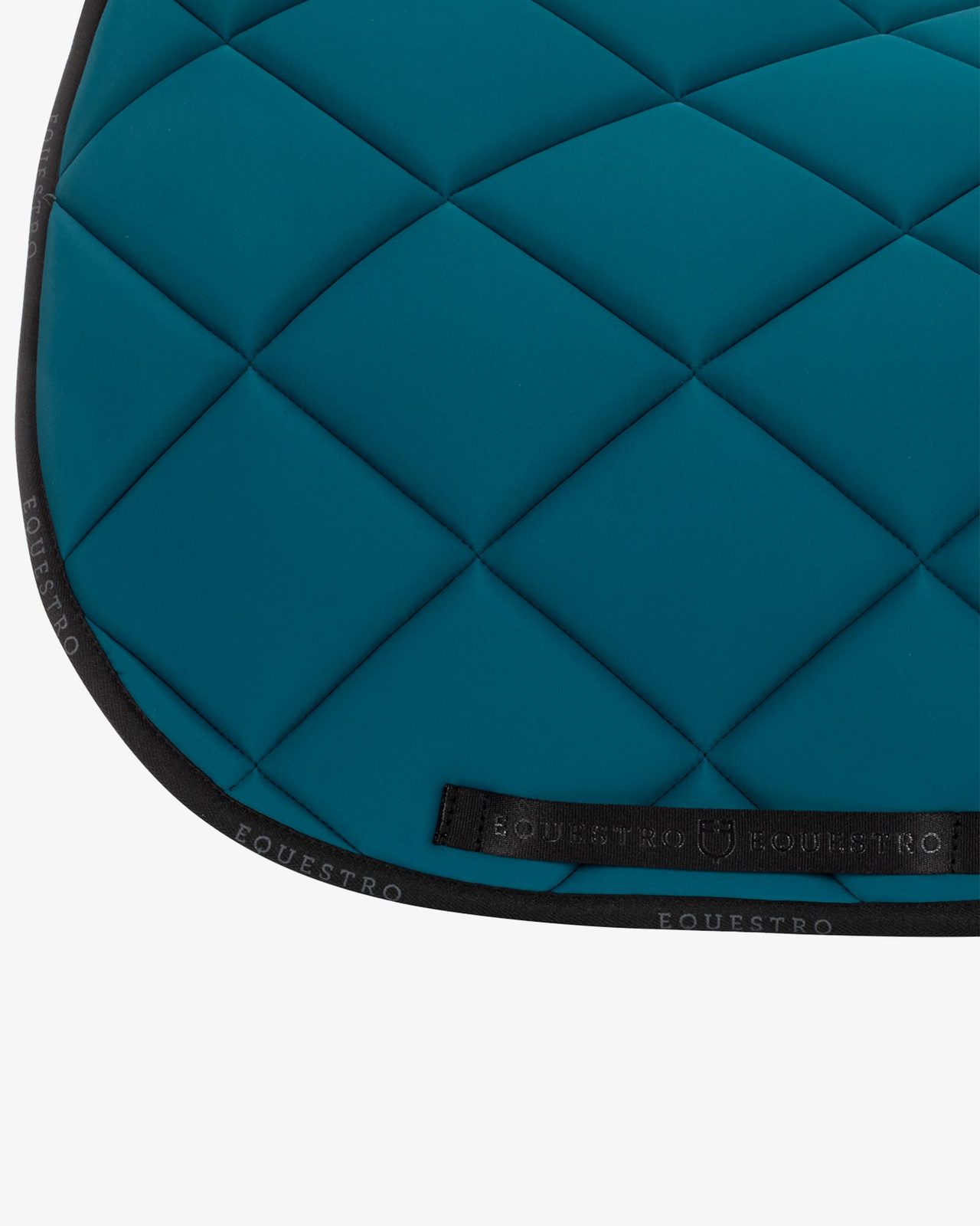 Jumping saddle pad technical fabric with logo