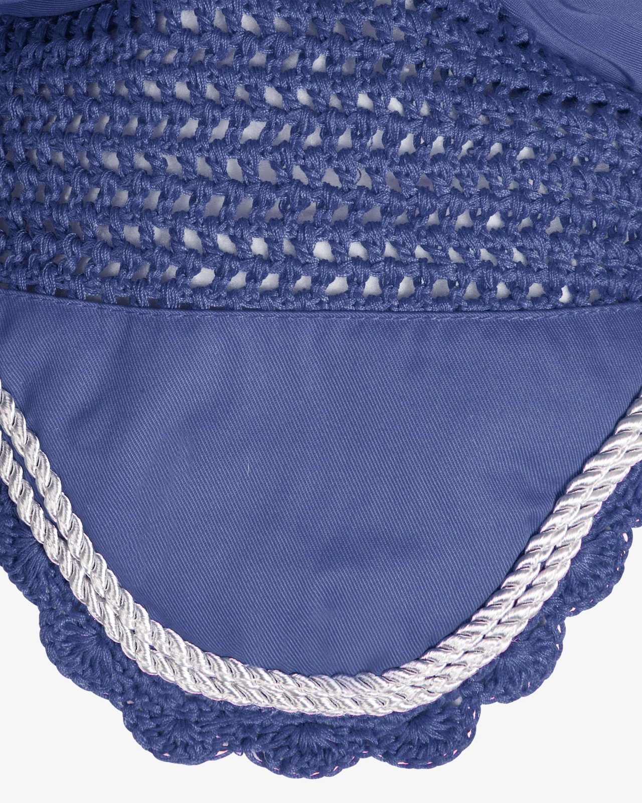 Knitted fly veil with cordura fabric