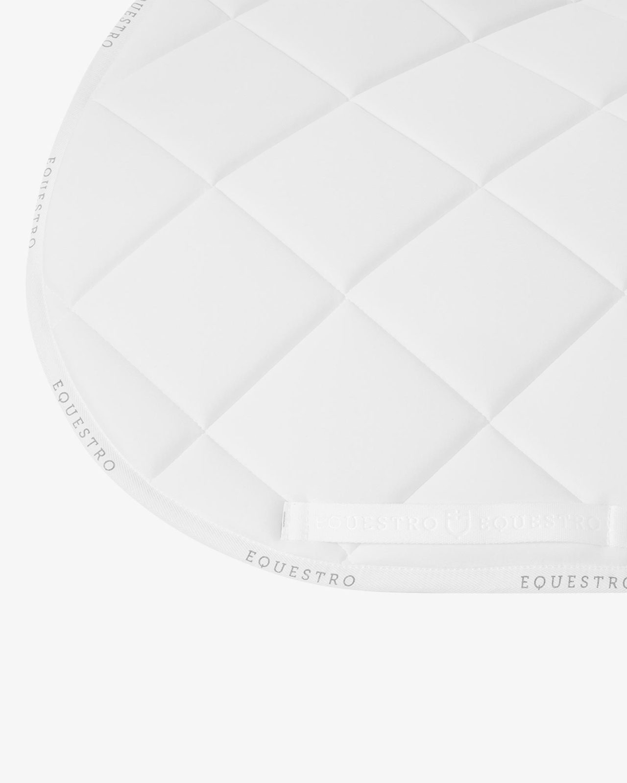 Jumping saddle pad technical fabric with logo