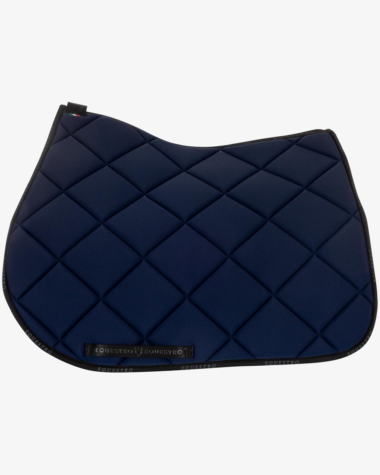 Jumping saddle pad breathable technical fabric