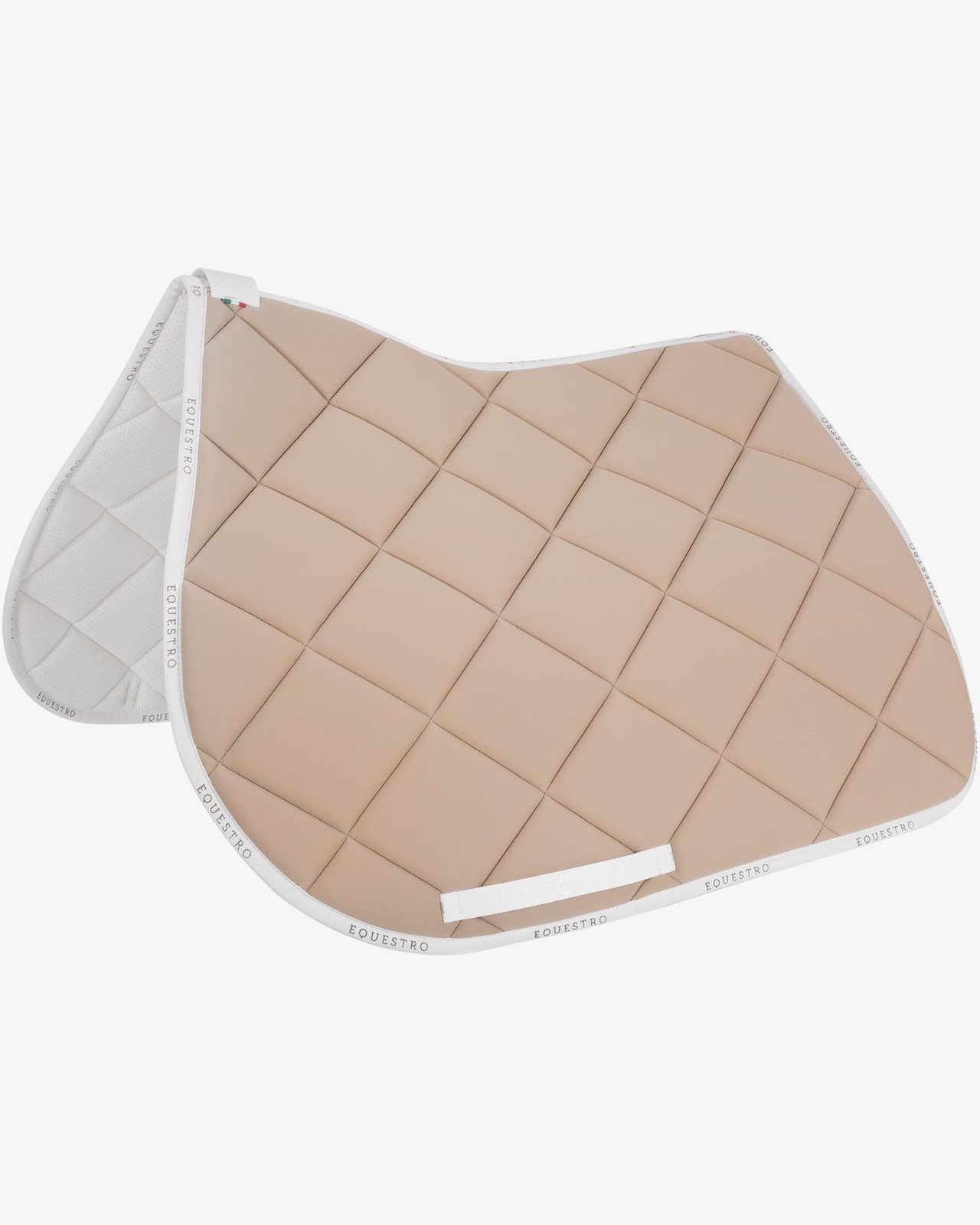 Jumping saddle pad breathable technical fabric