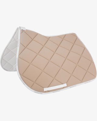 Jumping saddle pad breathable technical fabric