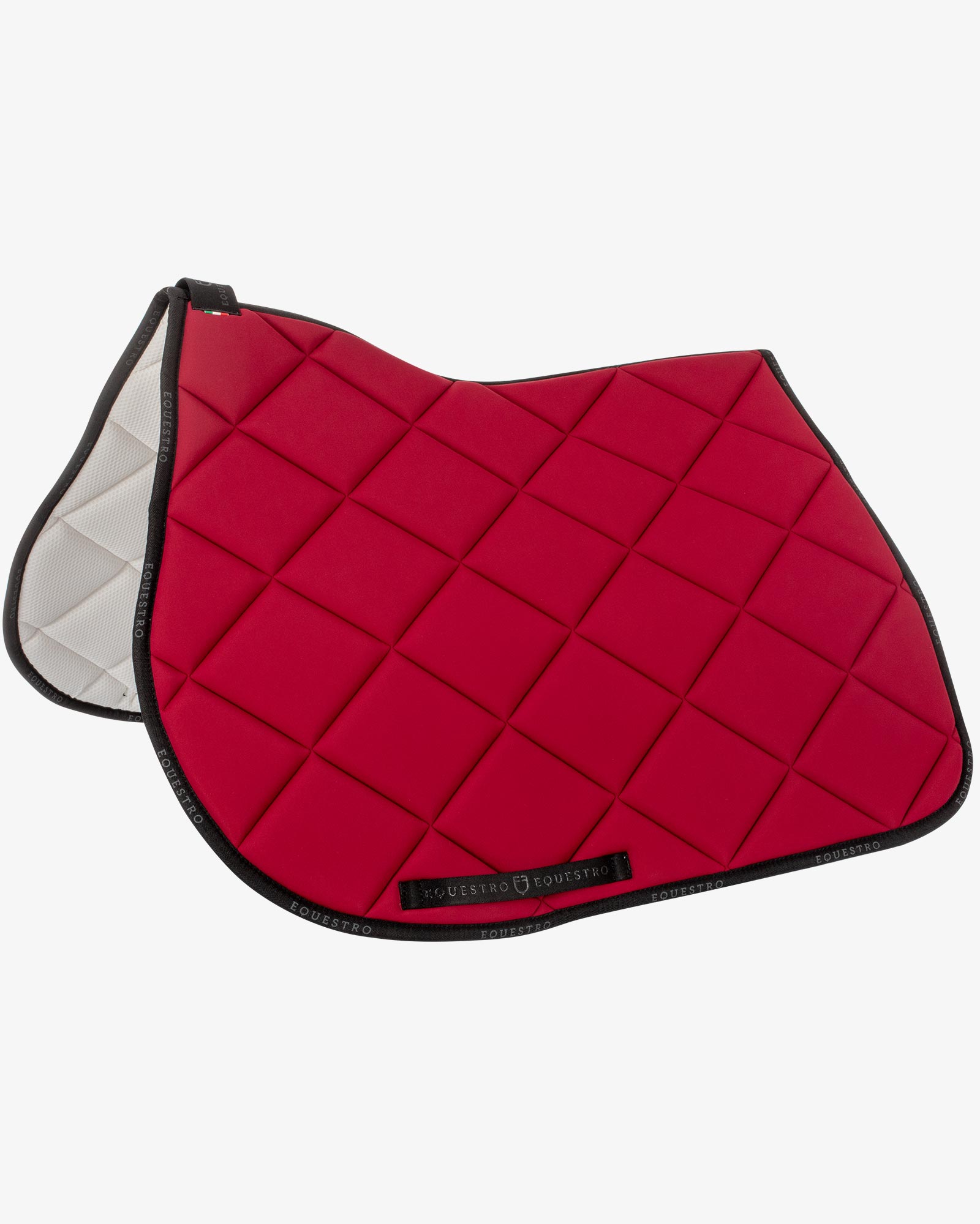 Jumping saddle pad breathable technical fabric