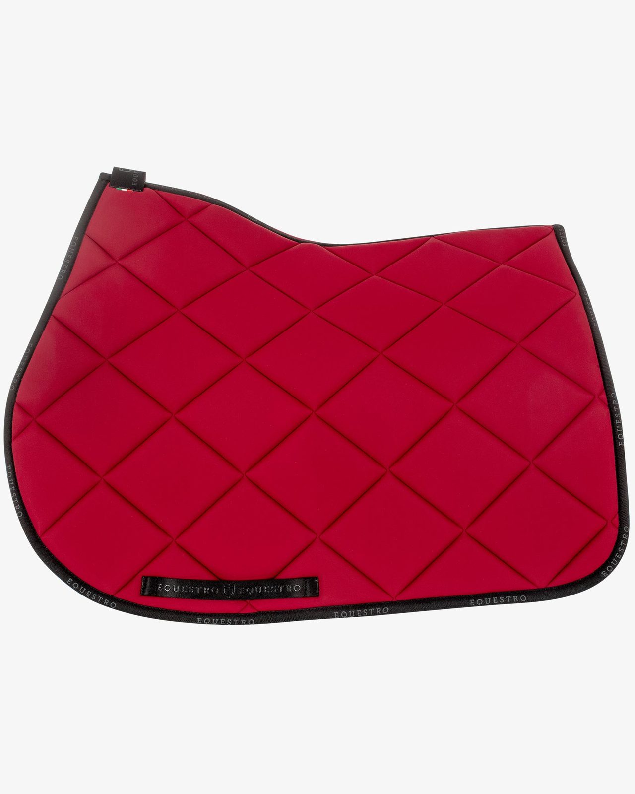 Jumping saddle pad breathable technical fabric