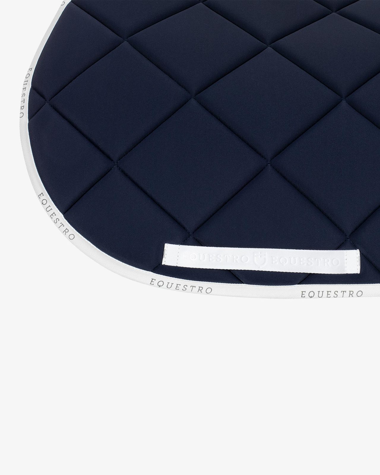 Jumping saddle pad technical fabric with logo