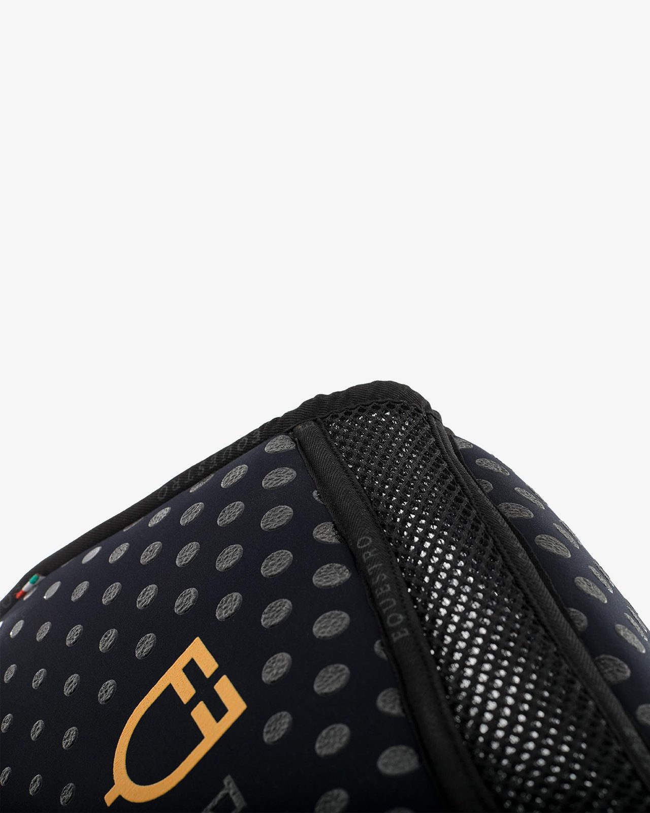 Memory foam pad silicone grip and logo