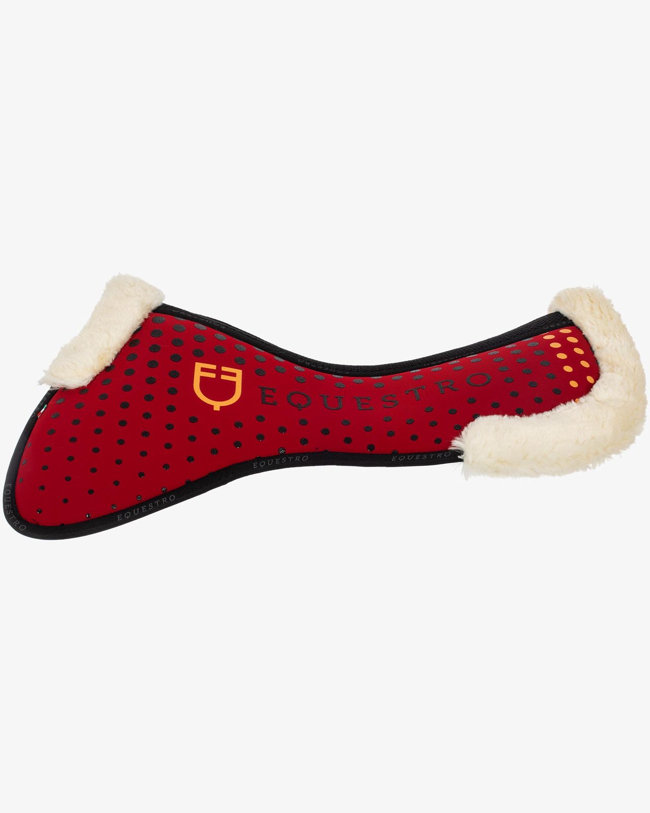 Ecowool memory foam pad with silicone grip and logo