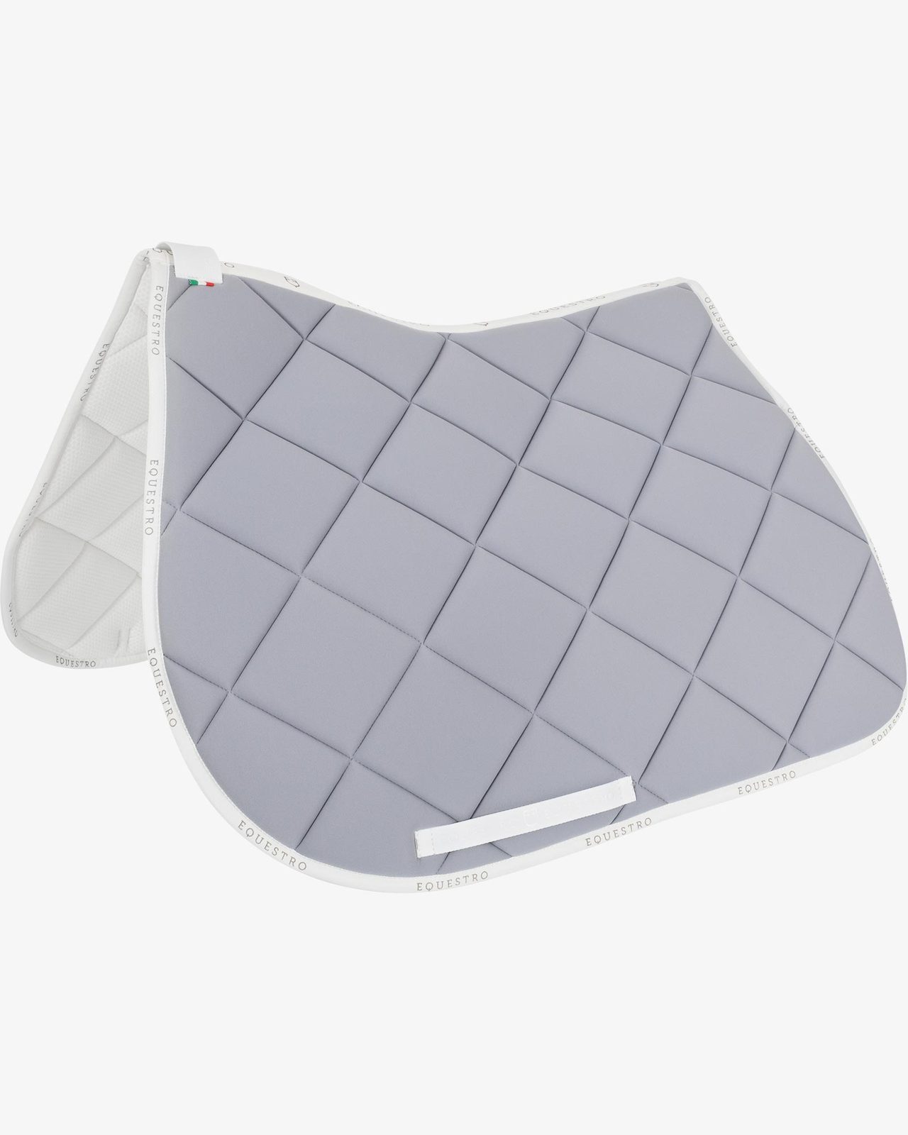 Jumping saddle pad breathable technical fabric