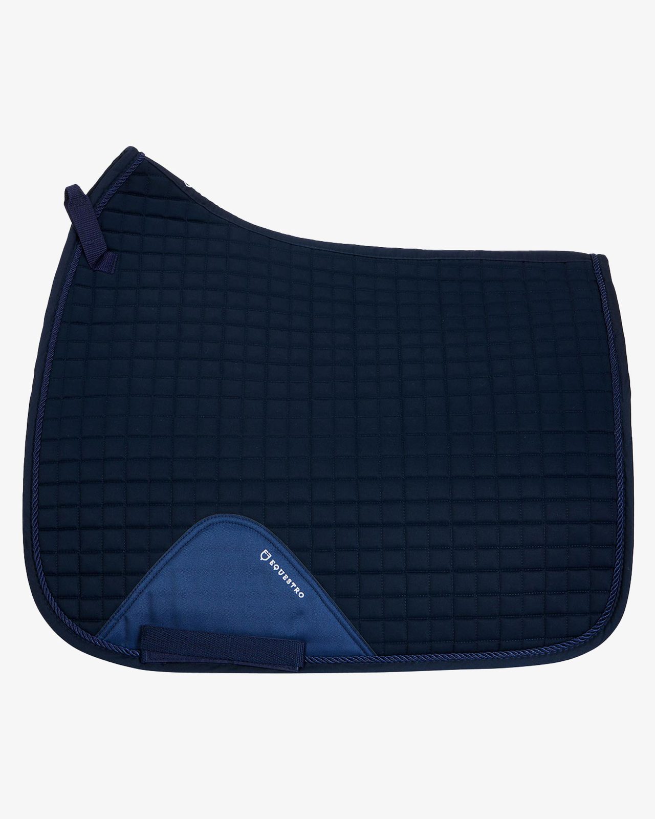 Dressage shaped cotton saddle pad