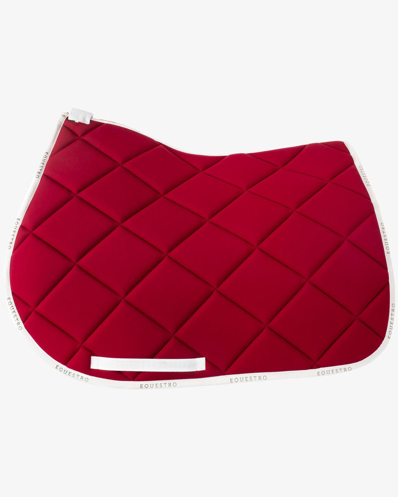 Jumping saddle pad breathable technical fabric