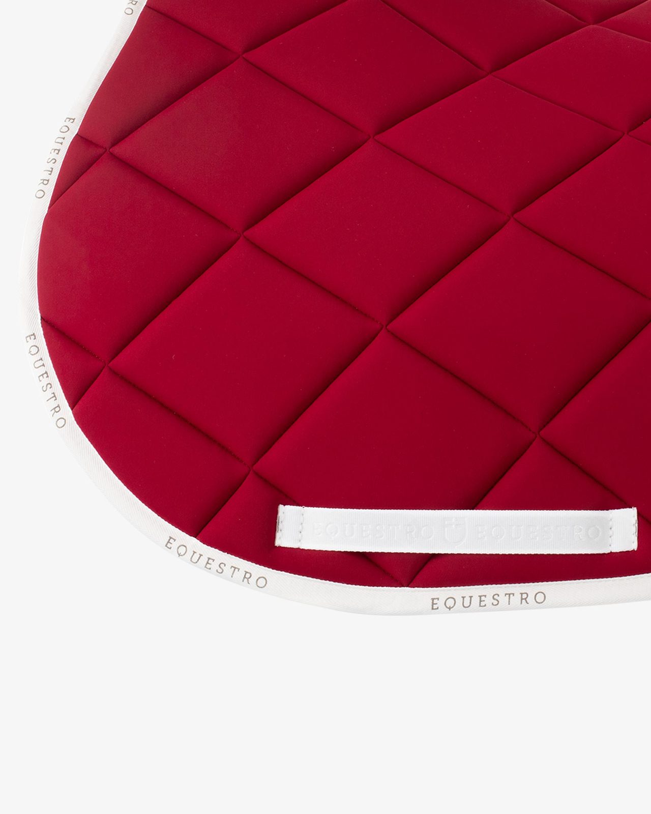 Jumping saddle pad breathable technical fabric