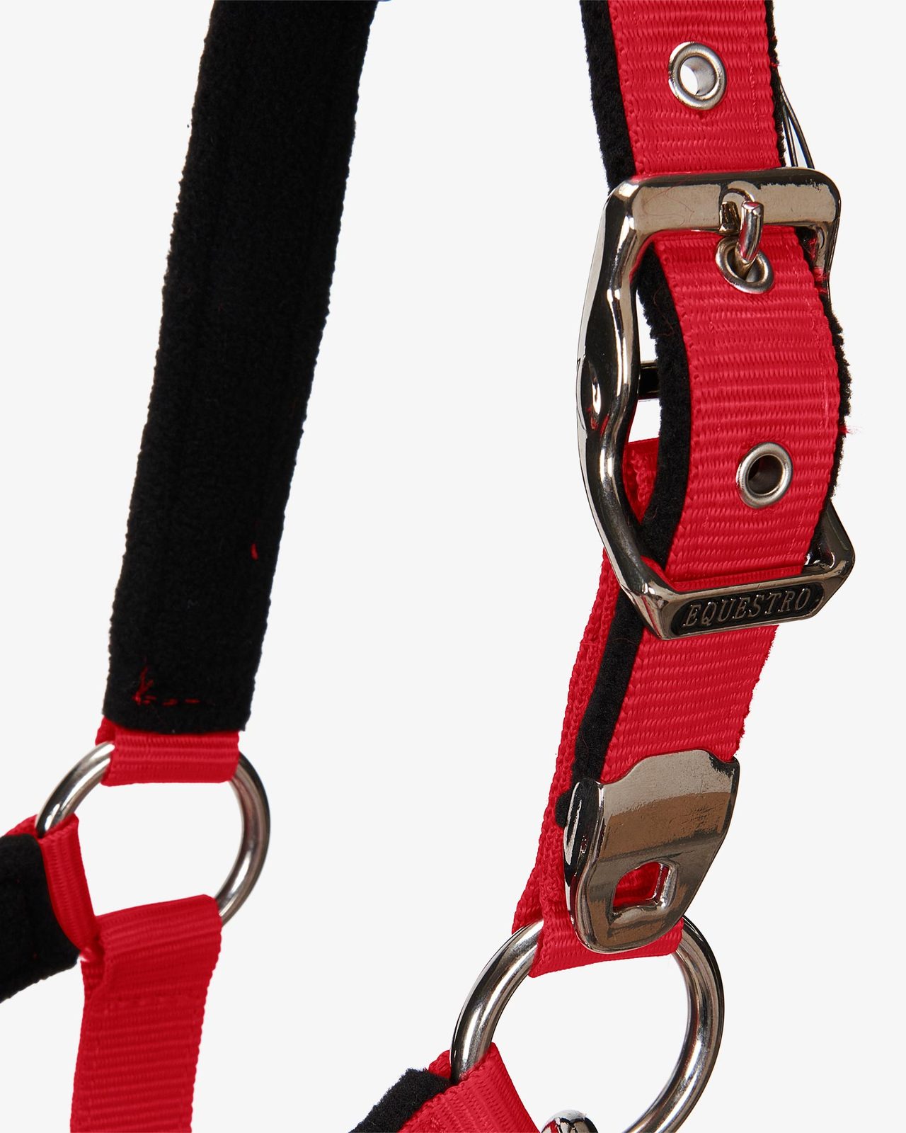 Padded double adjustment headcollar