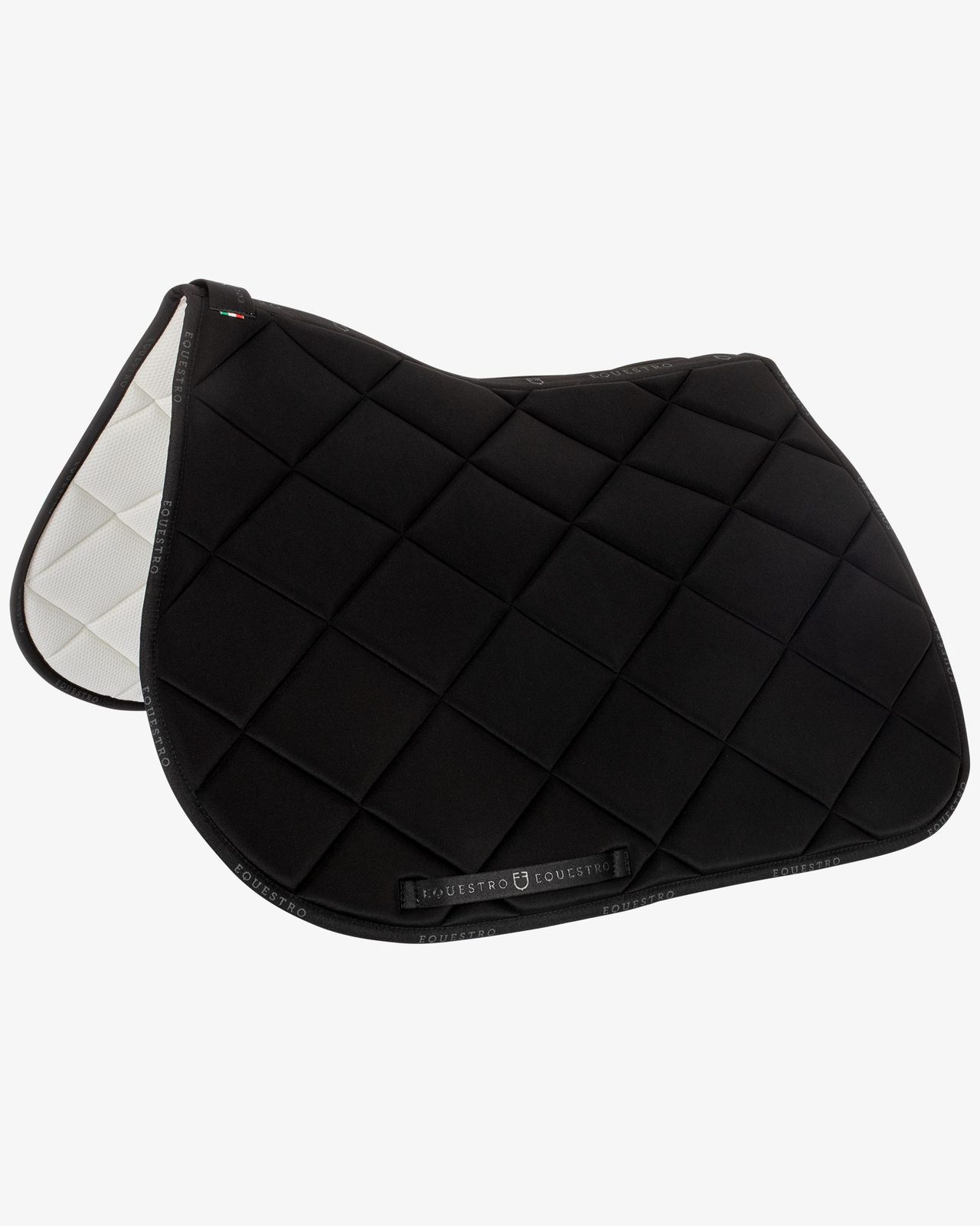 Jumping saddle pad breathable technical fabric