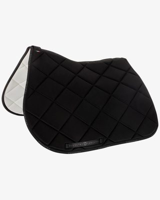 Jumping saddle pad breathable technical fabric