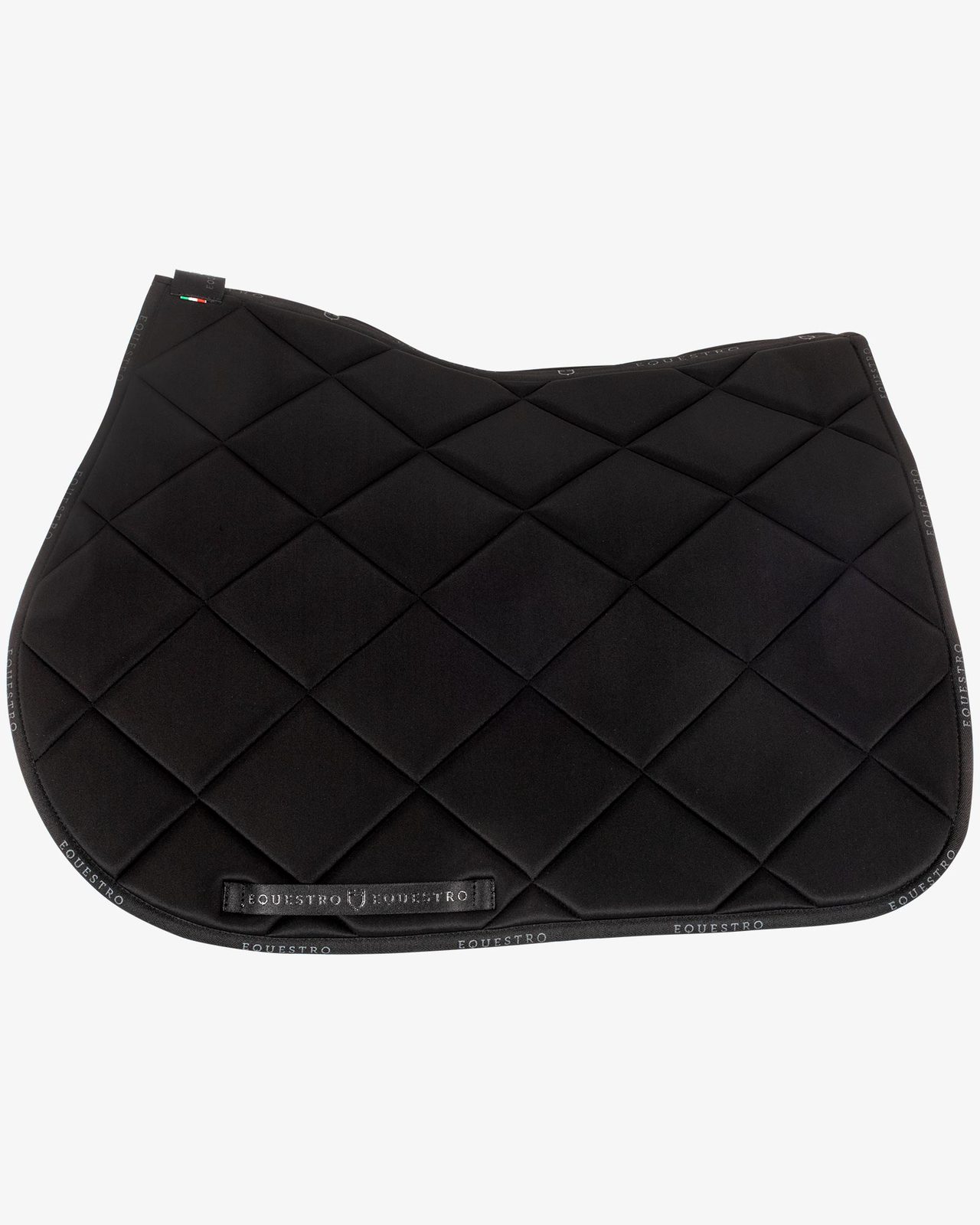 Jumping saddle pad breathable technical fabric