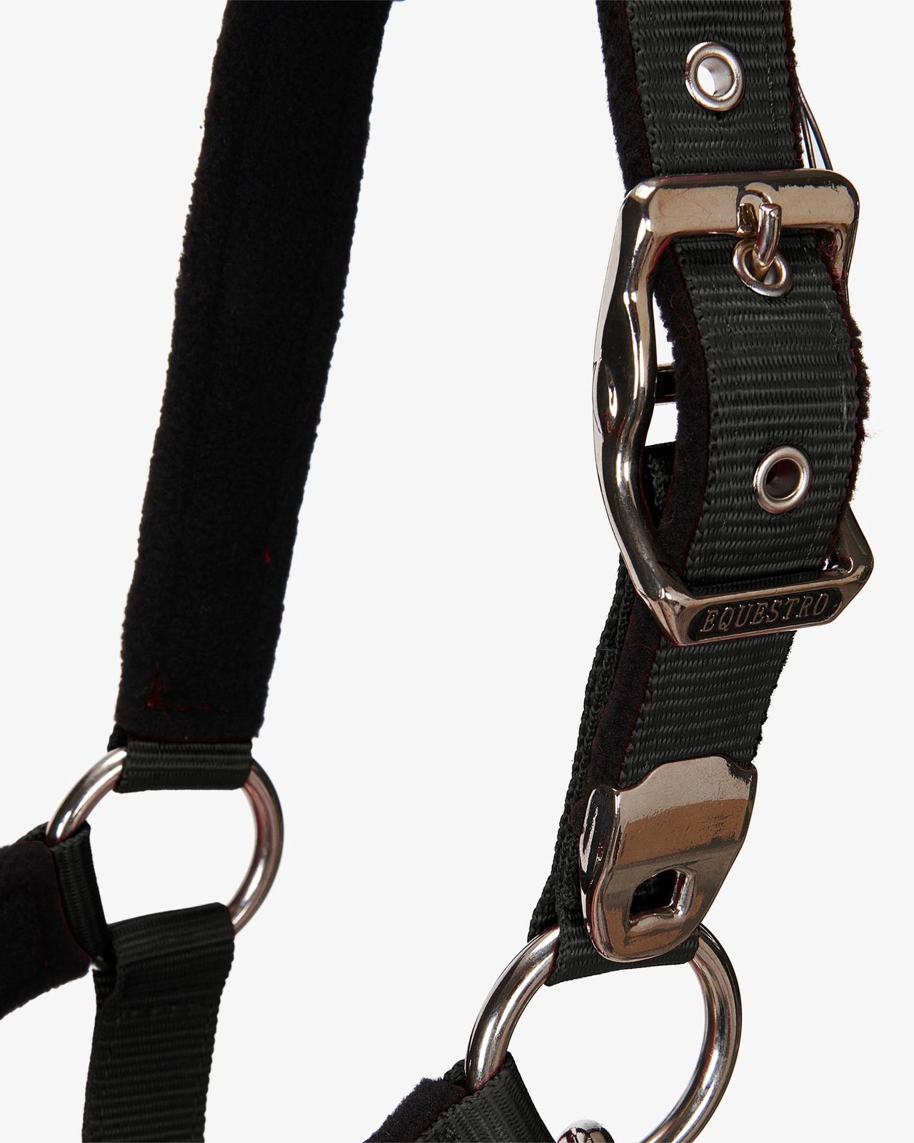 Padded double adjustment headcollar